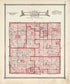 Map of Center Township from Atlas of Saunders County, Nebraska : Containing Maps of Townships of the County, Maps of State, United States and World, Farmers Directory, Analysis of the System of U.S. Land Surveys 1916 by Relic Map Company