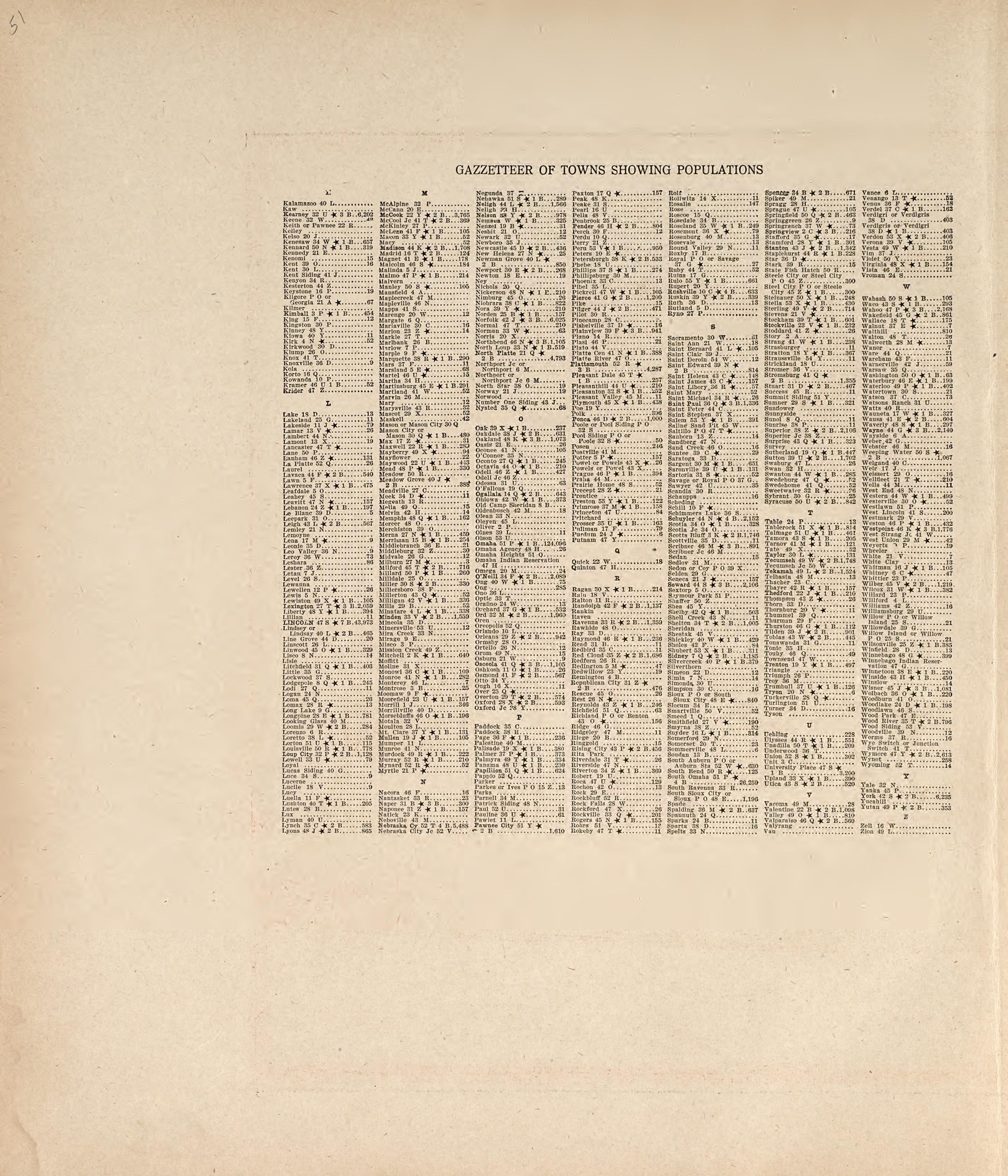 This old map of Nebraska, Saunders County,  was created by Anderson Publishing Company in 1916