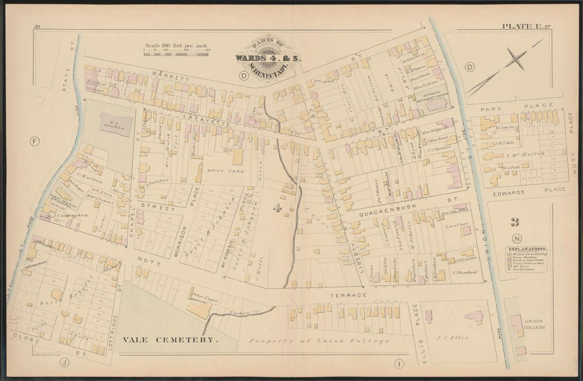 Image 9 of City Atlas of Schenectady, N.Y. (maps Only) from City Atlas of Schenectady, N.Y. : from Official Records, Private Plans and Actual Surveys 1880 by Relic Map Company