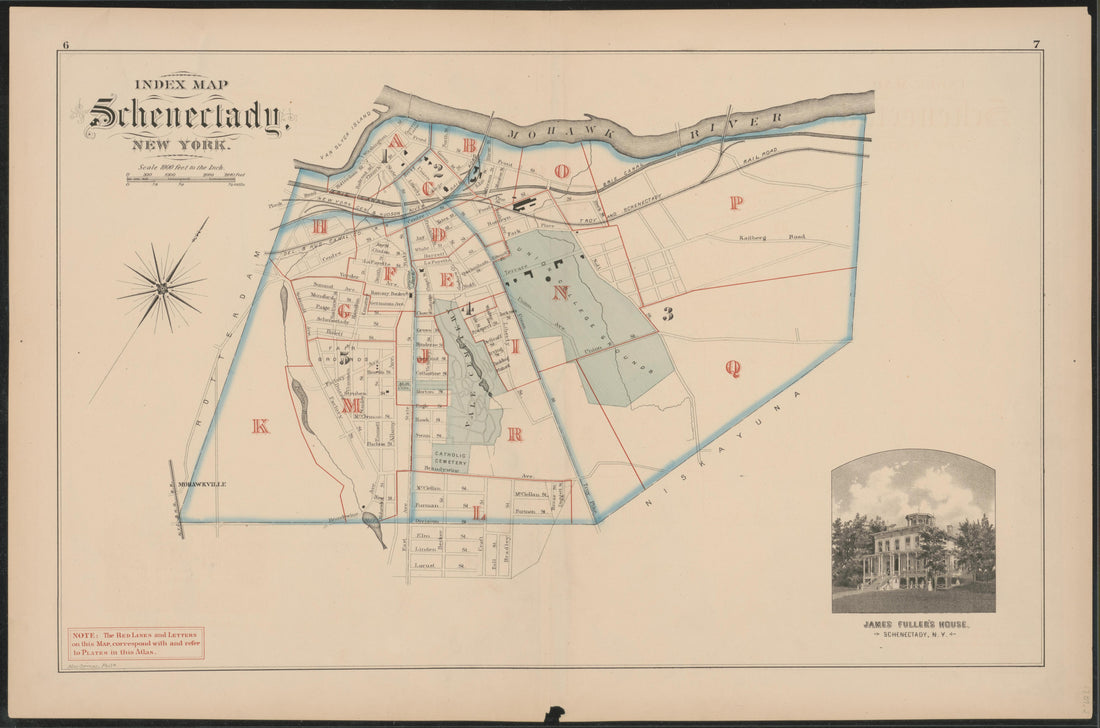 Image 3 of City Atlas of Schenectady, N.Y. (maps Only) from City Atlas of Schenectady, N.Y. : from Official Records, Private Plans and Actual Surveys 1880 by Relic Map Company