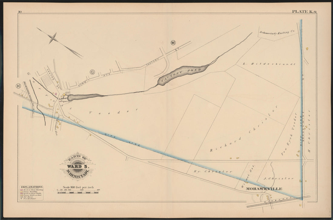 Image 15 of City Atlas of Schenectady, N.Y. (maps Only) from City Atlas of Schenectady, N.Y. : from Official Records, Private Plans and Actual Surveys 1880 by Relic Map Company