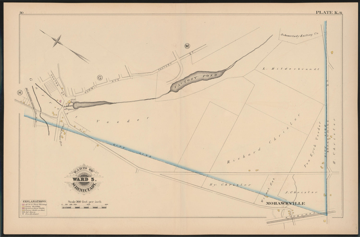 Image 15 of City Atlas of Schenectady, N.Y. (maps Only) from City Atlas of Schenectady, N.Y. : from Official Records, Private Plans and Actual Surveys 1880 by Relic Map Company