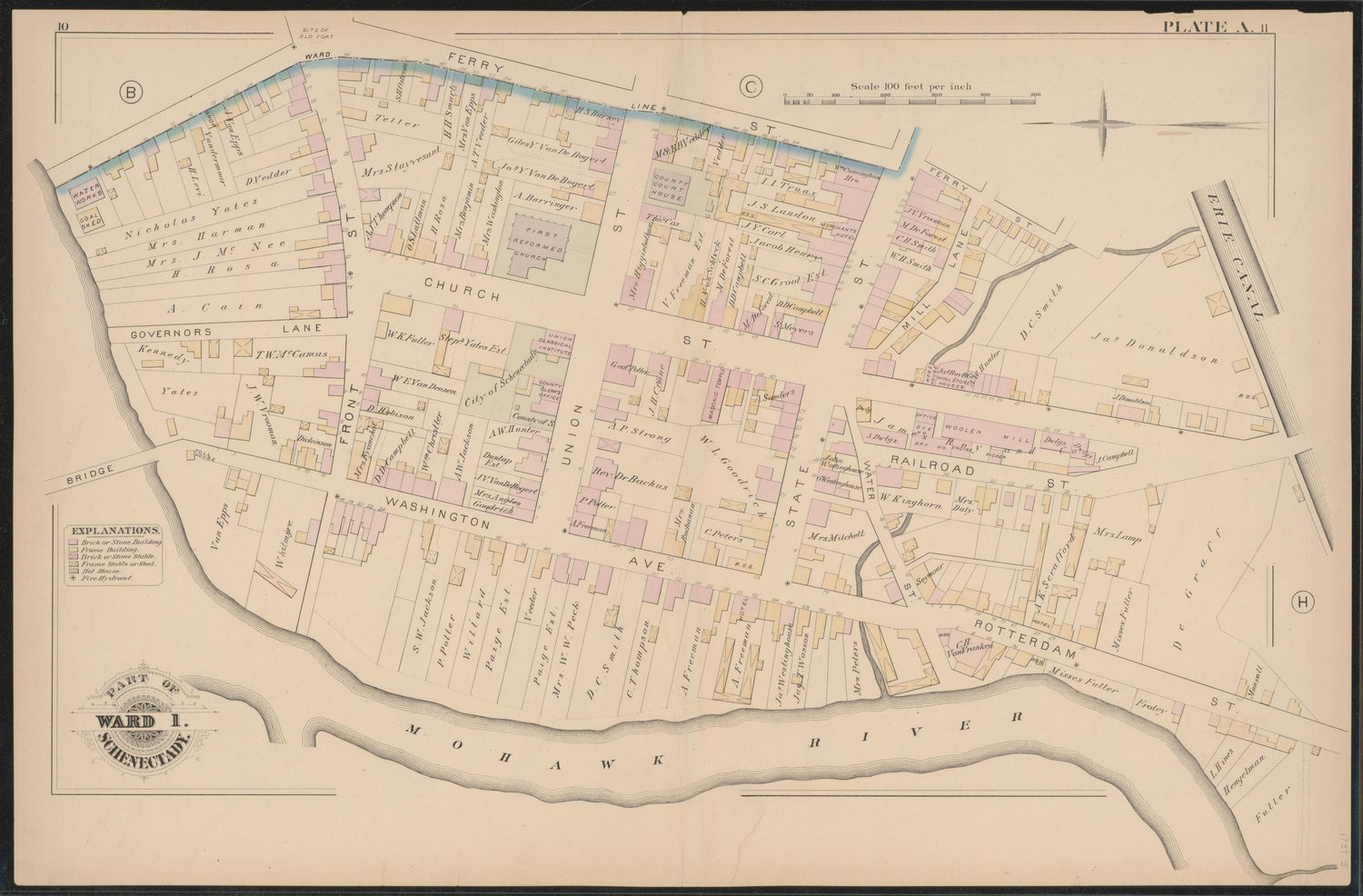 Image 6 of City Atlas of Schenectady, N.Y. (maps Only) from City Atlas of Schenectady, N.Y. : from Official Records, Private Plans and Actual Surveys 1880 by Relic Map Company