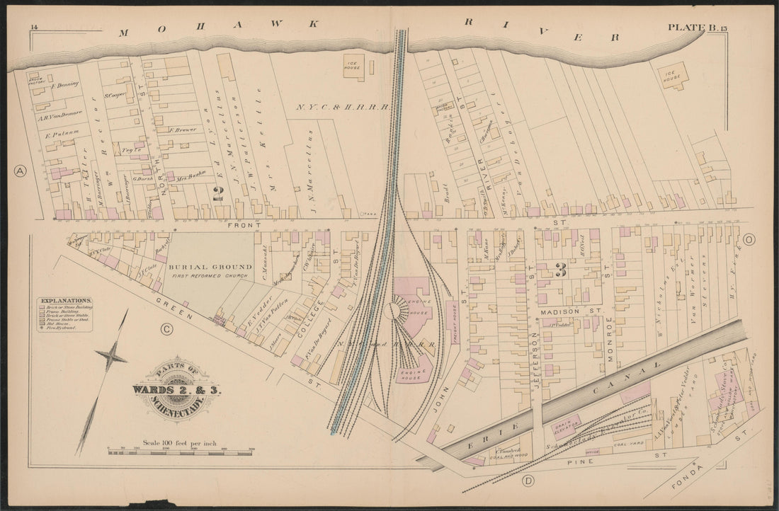 Image 7 of City Atlas of Schenectady, N.Y. (maps Only) from City Atlas of Schenectady, N.Y. : from Official Records, Private Plans and Actual Surveys 1880 by Relic Map Company