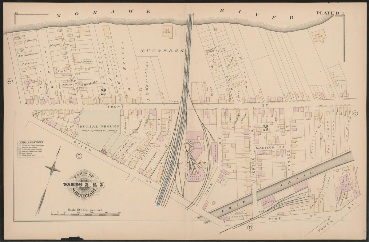 Image 7 of City Atlas of Schenectady, N.Y. (maps Only) from City Atlas of Schenectady, N.Y. : from Official Records, Private Plans and Actual Surveys 1880 by Relic Map Company