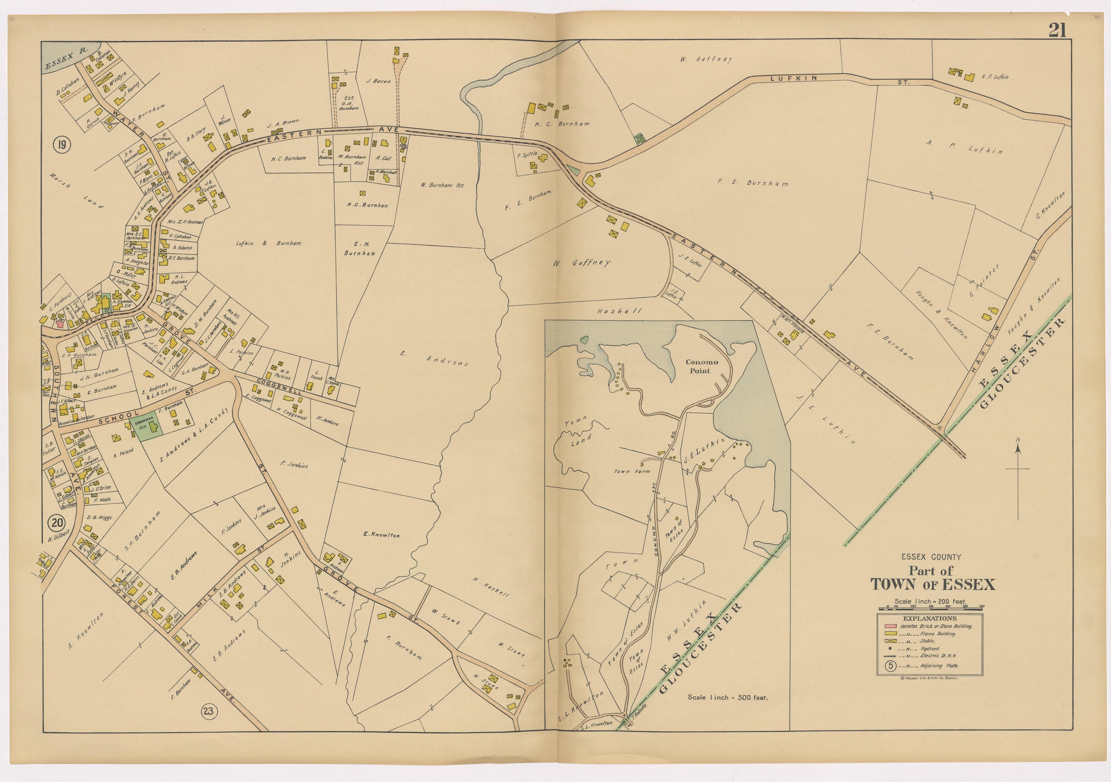 Image 25 of Atlas of the Towns of Topsfield, Ipswich, Essex, Hamilton and Wenham, Essex County, Massachusetts from Atlas of the Towns of Topsfield, Ipswich, Essex, Hamilton and Wenham, Essex County, Massachusetts 1910 by Relic Map Company