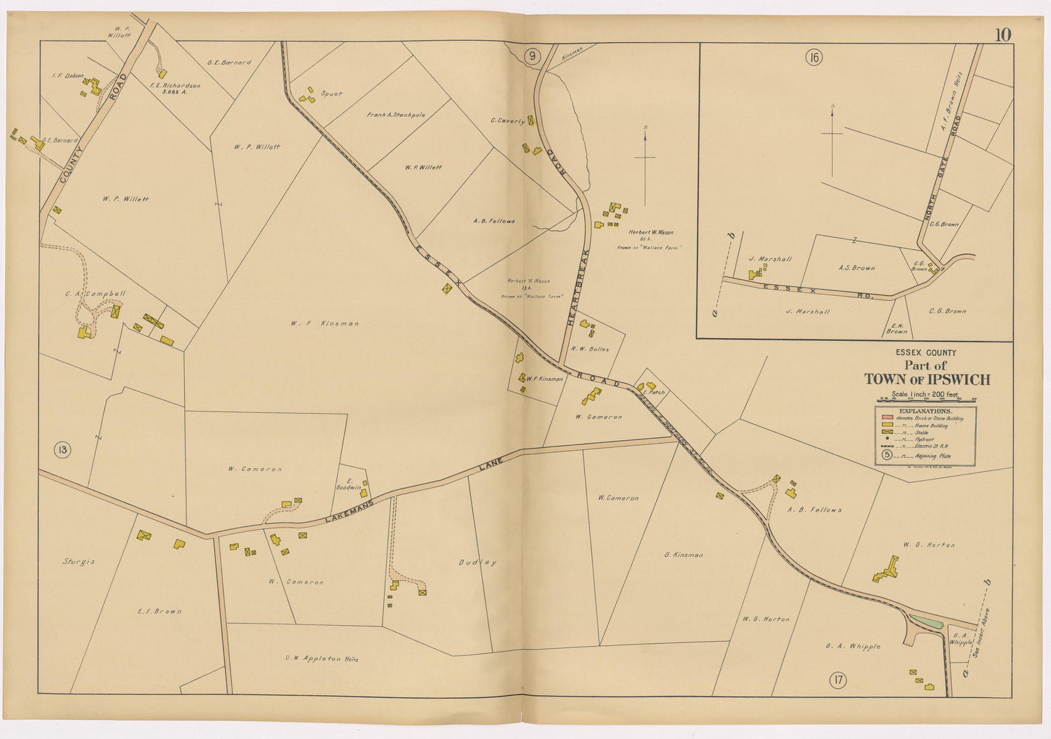 Image 14 of Atlas of the Towns of Topsfield, Ipswich, Essex, Hamilton and Wenham, Essex County, Massachusetts from Atlas of the Towns of Topsfield, Ipswich, Essex, Hamilton and Wenham, Essex County, Massachusetts 1910 by Relic Map Company