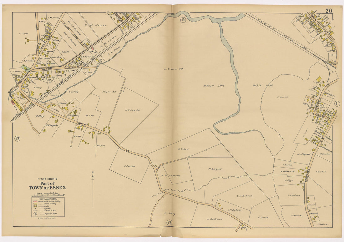 Image 24 of Atlas of the Towns of Topsfield, Ipswich, Essex, Hamilton and Wenham, Essex County, Massachusetts from Atlas of the Towns of Topsfield, Ipswich, Essex, Hamilton and Wenham, Essex County, Massachusetts 1910 by Relic Map Company