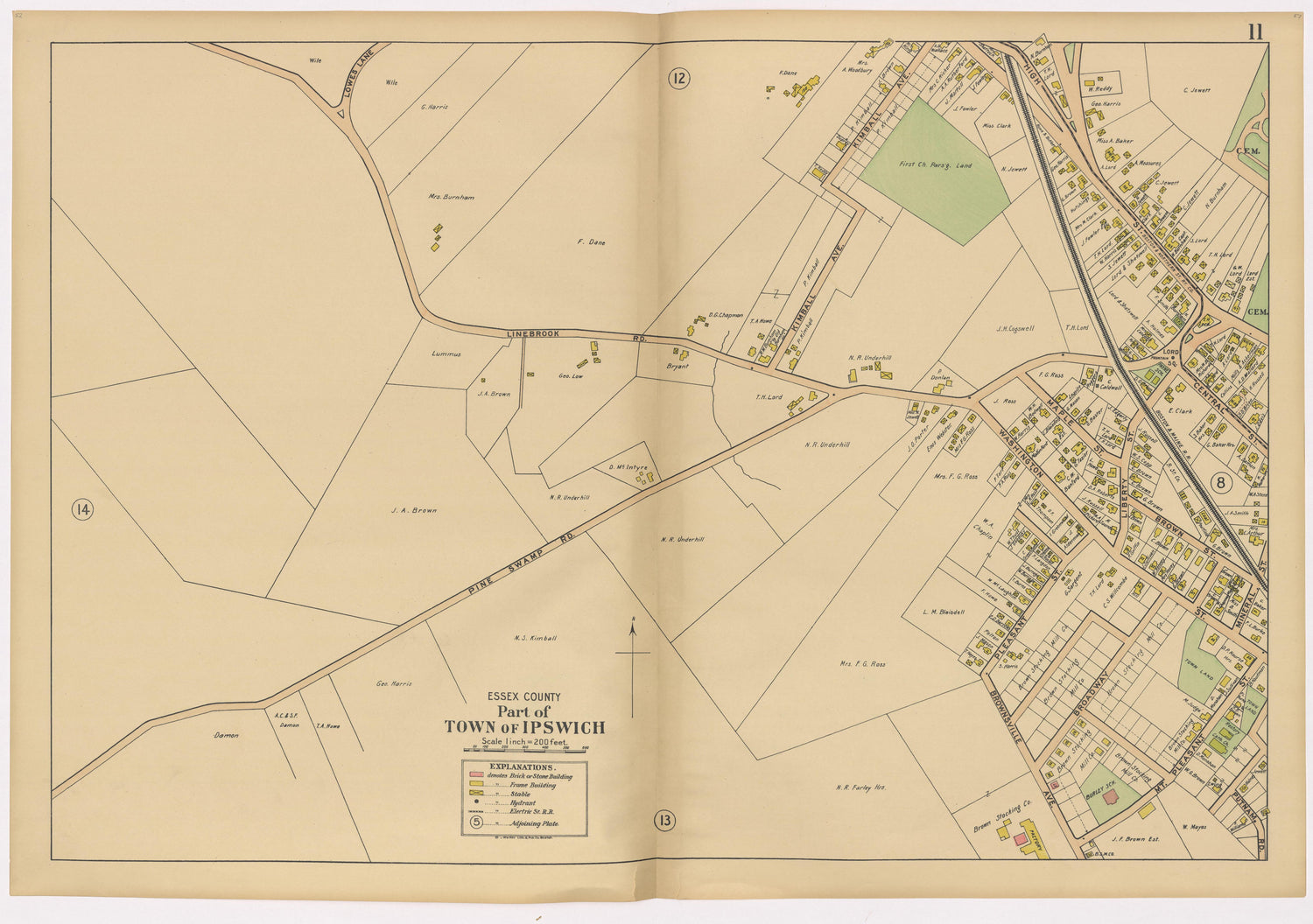 Image 15 of Atlas of the Towns of Topsfield, Ipswich, Essex, Hamilton and Wenham, Essex County, Massachusetts from Atlas of the Towns of Topsfield, Ipswich, Essex, Hamilton and Wenham, Essex County, Massachusetts 1910 by Relic Map Company