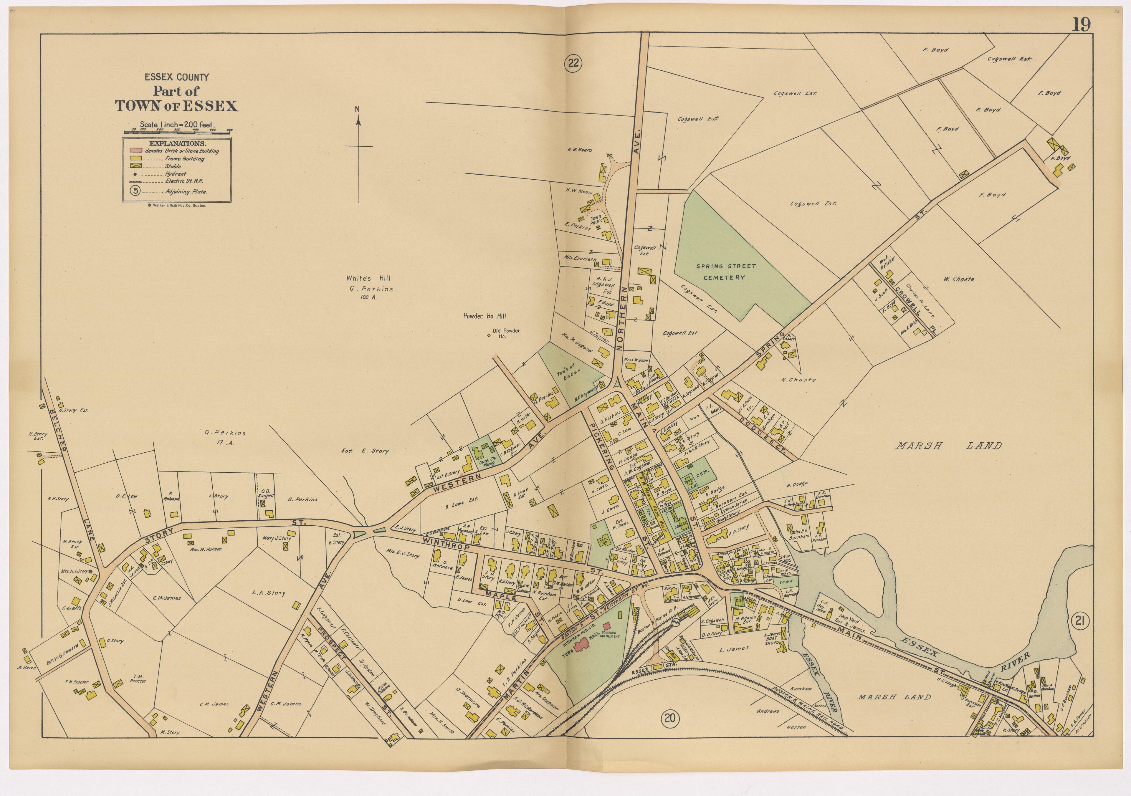 Image 23 of Atlas of the Towns of Topsfield, Ipswich, Essex, Hamilton and Wenham, Essex County, Massachusetts from Atlas of the Towns of Topsfield, Ipswich, Essex, Hamilton and Wenham, Essex County, Massachusetts 1910 by Relic Map Company
