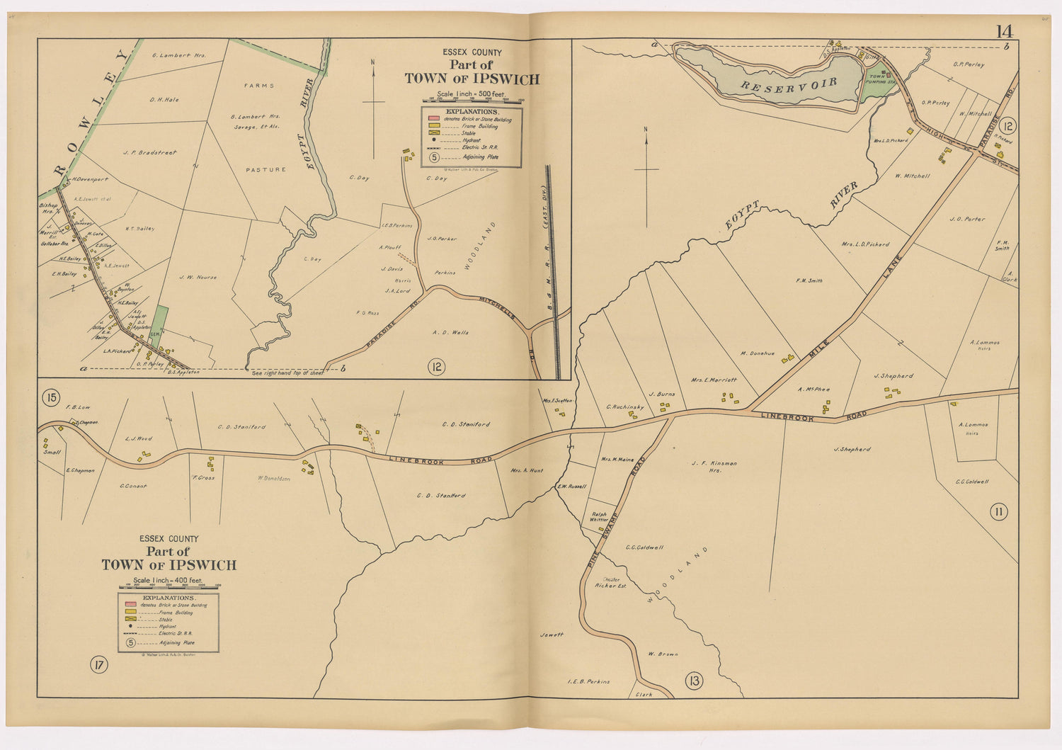 Image 18 of Atlas of the Towns of Topsfield, Ipswich, Essex, Hamilton and Wenham, Essex County, Massachusetts from Atlas of the Towns of Topsfield, Ipswich, Essex, Hamilton and Wenham, Essex County, Massachusetts 1910 by Relic Map Company