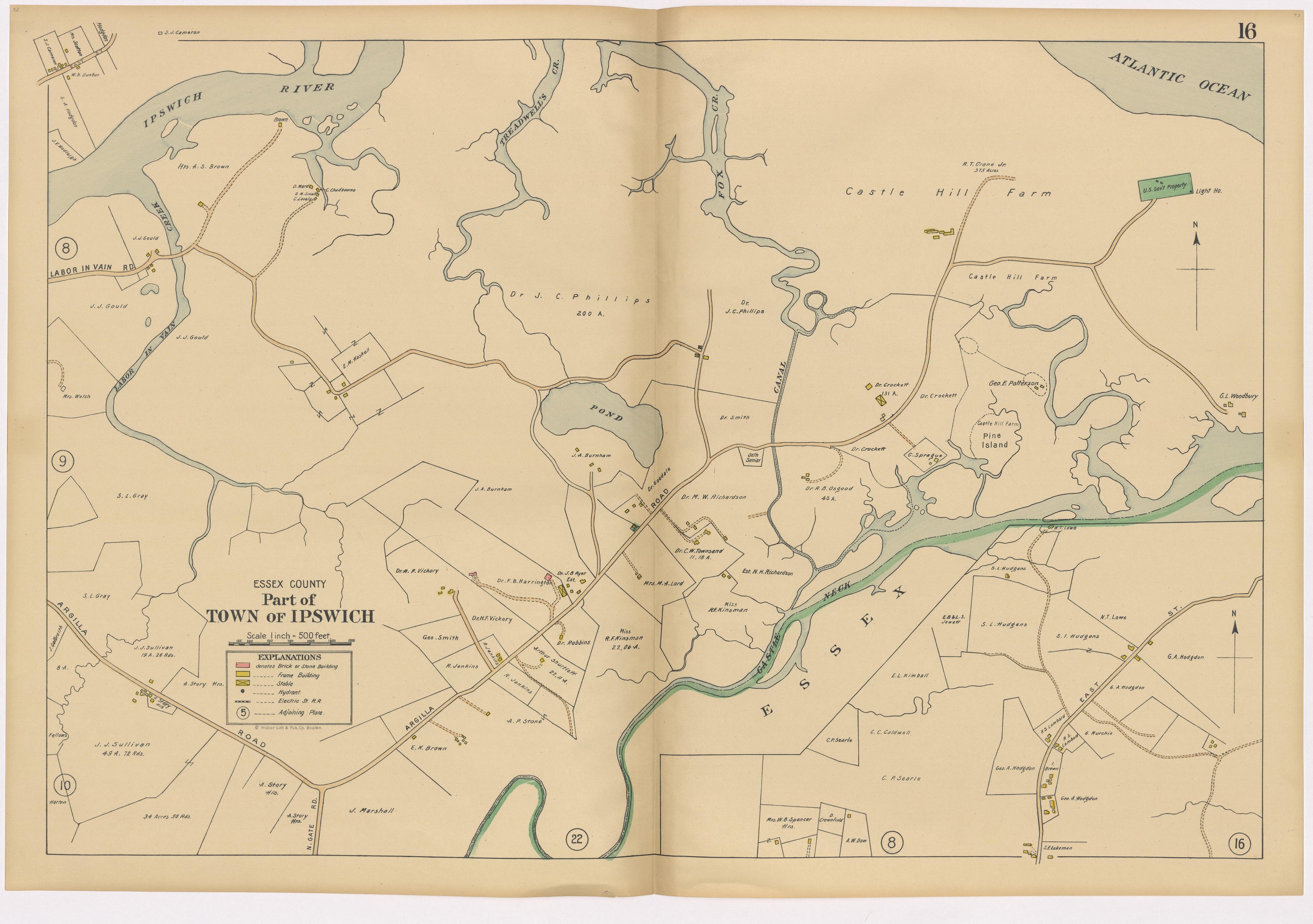 Image 20 of Atlas of the Towns of Topsfield, Ipswich, Essex, Hamilton and Wenham, Essex County, Massachusetts from Atlas of the Towns of Topsfield, Ipswich, Essex, Hamilton and Wenham, Essex County, Massachusetts 1910 by Relic Map Company