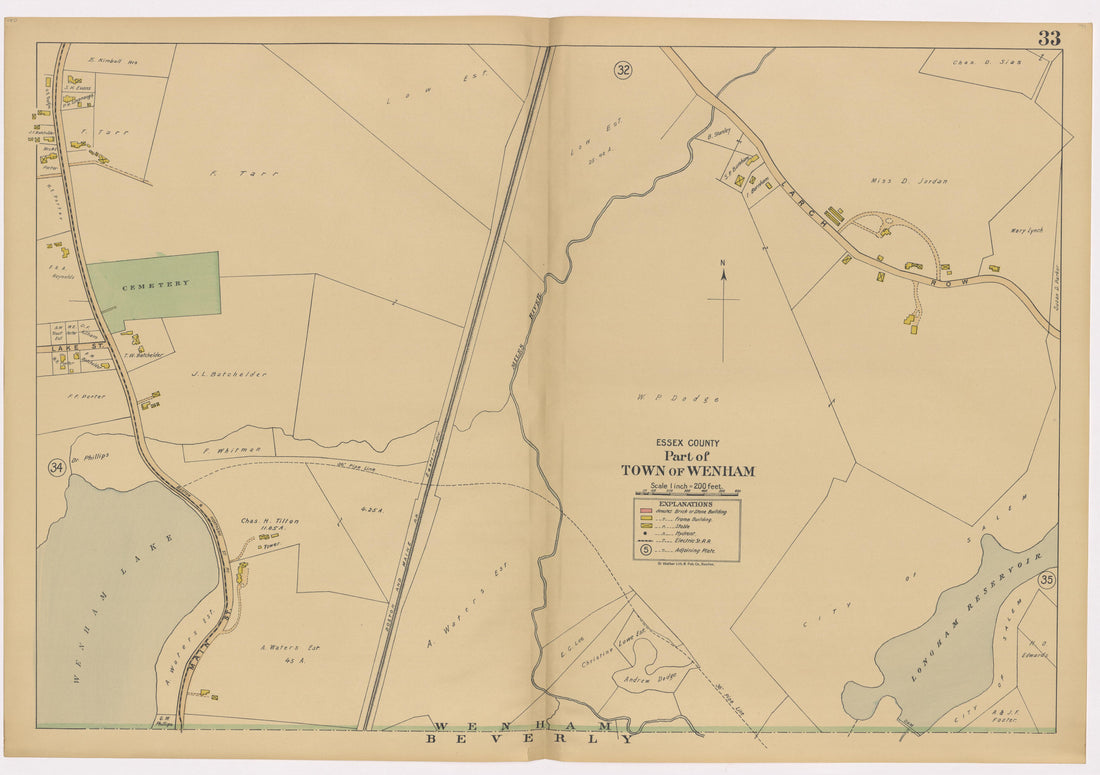 Image 37 of Atlas of the Towns of Topsfield, Ipswich, Essex, Hamilton and Wenham, Essex County, Massachusetts from Atlas of the Towns of Topsfield, Ipswich, Essex, Hamilton and Wenham, Essex County, Massachusetts 1910 by Relic Map Company
