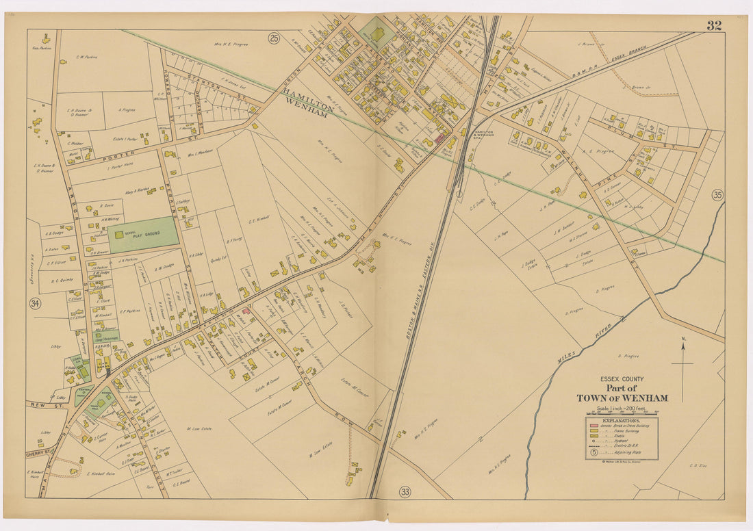 Image 36 of Atlas of the Towns of Topsfield, Ipswich, Essex, Hamilton and Wenham, Essex County, Massachusetts from Atlas of the Towns of Topsfield, Ipswich, Essex, Hamilton and Wenham, Essex County, Massachusetts 1910 by Relic Map Company