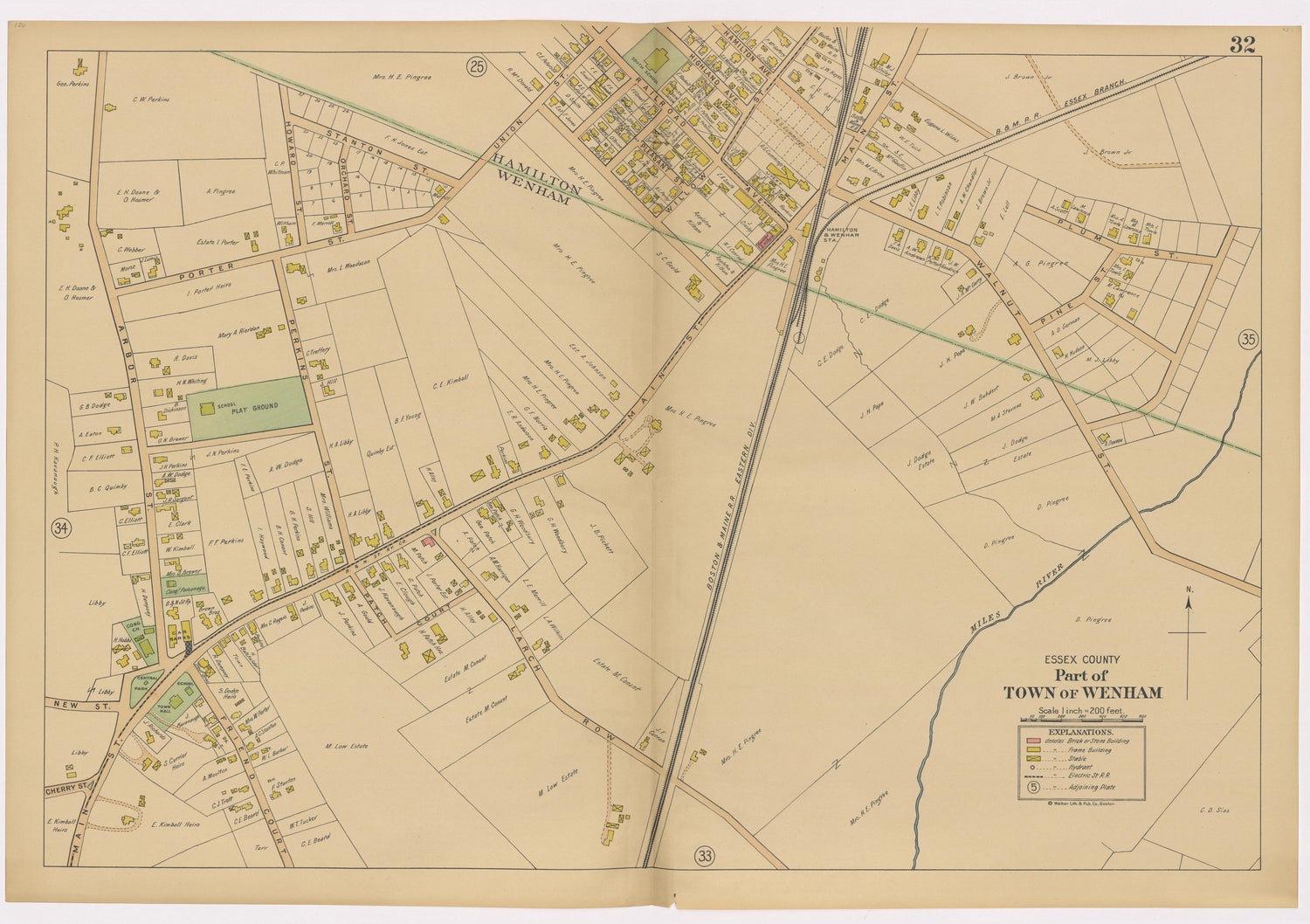 Image 36 of Atlas of the Towns of Topsfield, Ipswich, Essex, Hamilton and Wenham, Essex County, Massachusetts from Atlas of the Towns of Topsfield, Ipswich, Essex, Hamilton and Wenham, Essex County, Massachusetts 1910 by Relic Map Company