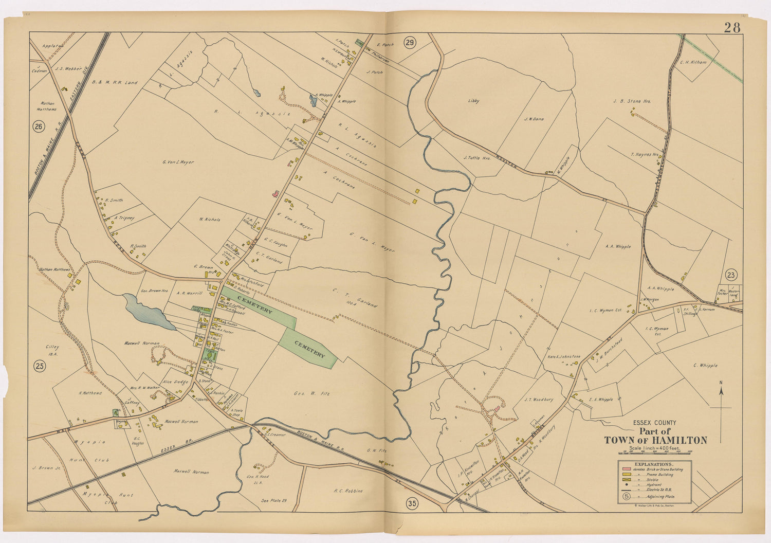 Image 32 of Atlas of the Towns of Topsfield, Ipswich, Essex, Hamilton and Wenham, Essex County, Massachusetts from Atlas of the Towns of Topsfield, Ipswich, Essex, Hamilton and Wenham, Essex County, Massachusetts 1910 by Relic Map Company