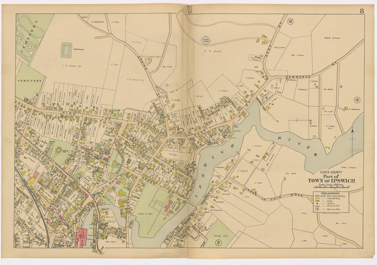 Image 12 of Atlas of the Towns of Topsfield, Ipswich, Essex, Hamilton and Wenham, Essex County, Massachusetts from Atlas of the Towns of Topsfield, Ipswich, Essex, Hamilton and Wenham, Essex County, Massachusetts 1910 by Relic Map Company