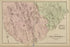 Parts of Eighth and Tenth Districts from Atlas of Fifteen Miles Around Baltimore, Including Anne Arundel County, Maryland 1878 by Relic Map Company