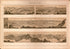 Sheet XX: Panoramic Views from Geological and Geographical Atlas of Colorado and Portions of Adjacent Territory 1877 by Relic Map Company