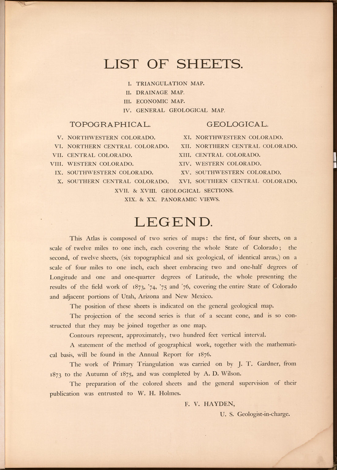 This old map of Colorado,  was created by Geological and Geographical Survey of the Territories (U.S.)|Hayden, F. V. (Ferdinand Vandeveer) in 1877