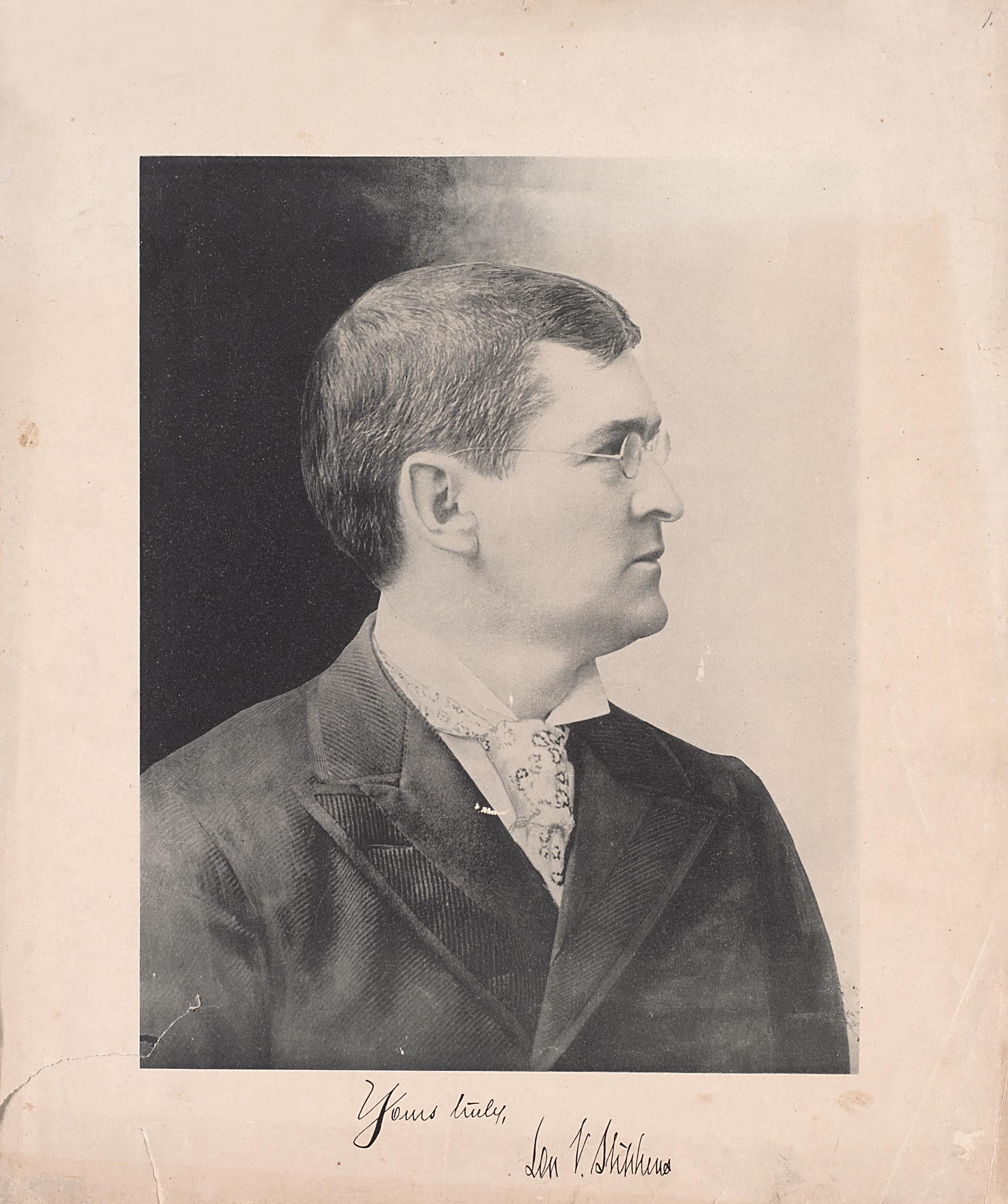Portrait from Illustrated Historical Atlas of Cooper County, Missouri : Compiled and Published from Official Records and Personal Examination 1897 by Relic Map Company