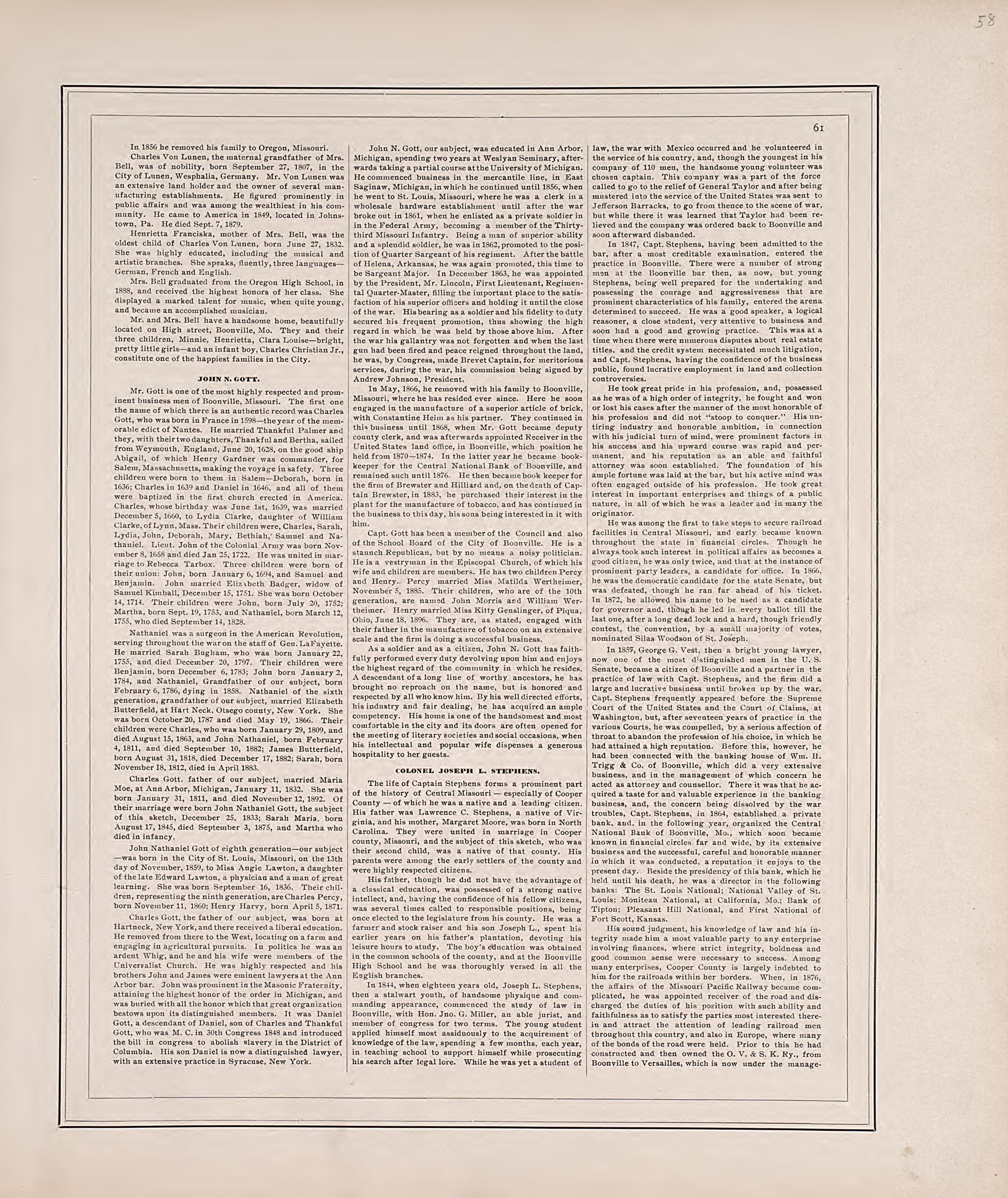 This old map of Cooper County, Missouri,  was created by Central Map Co|Wangersheim, S. in 1897