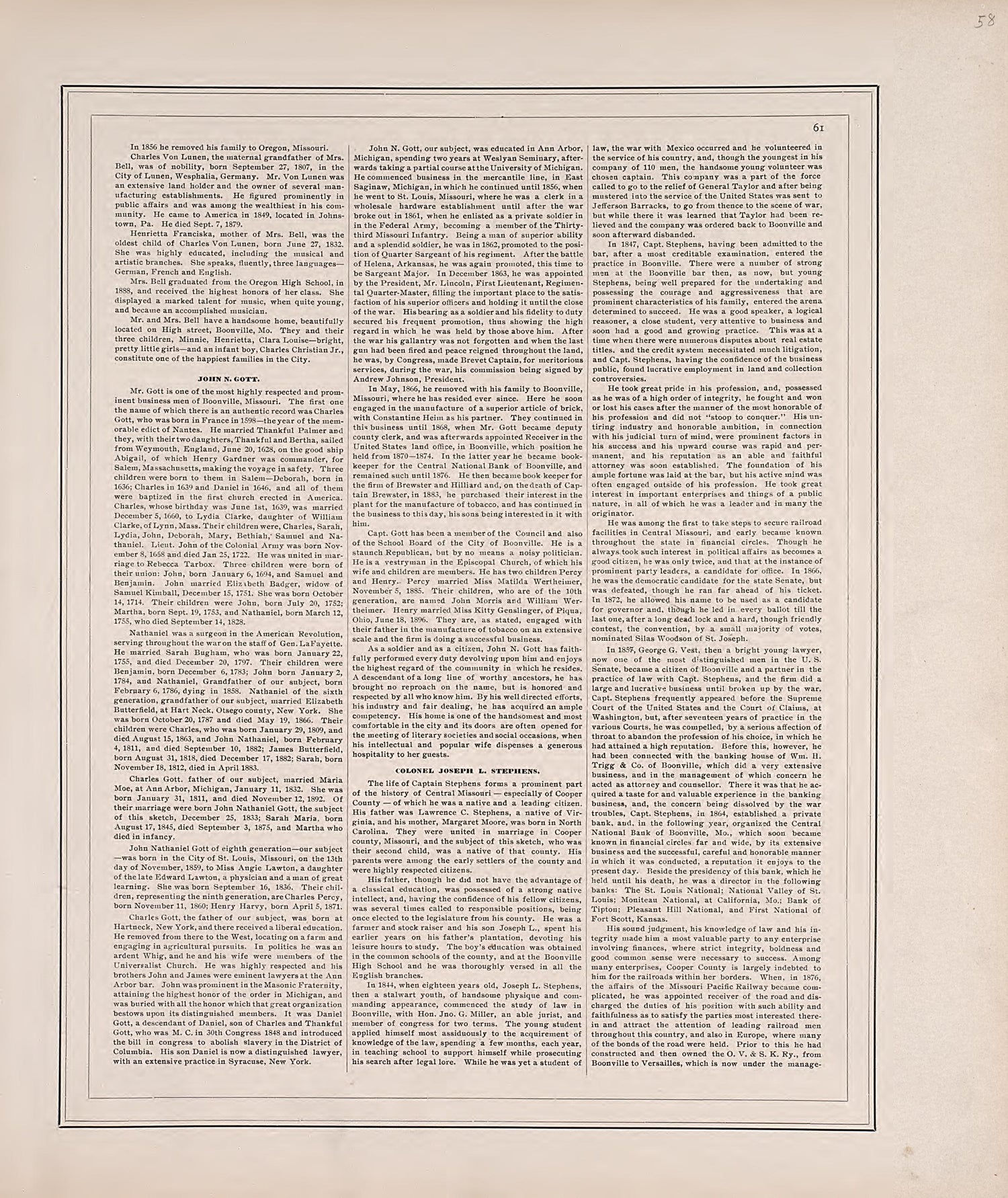 This old map of Cooper County, Missouri,  was created by Central Map Co|Wangersheim, S. in 1897