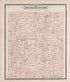 Township 45 & 46N. Range XVIW. from Illustrated Historical Atlas of Cooper County, Missouri : Compiled and Published from Official Records and Personal Examination 1897 by Relic Map Company