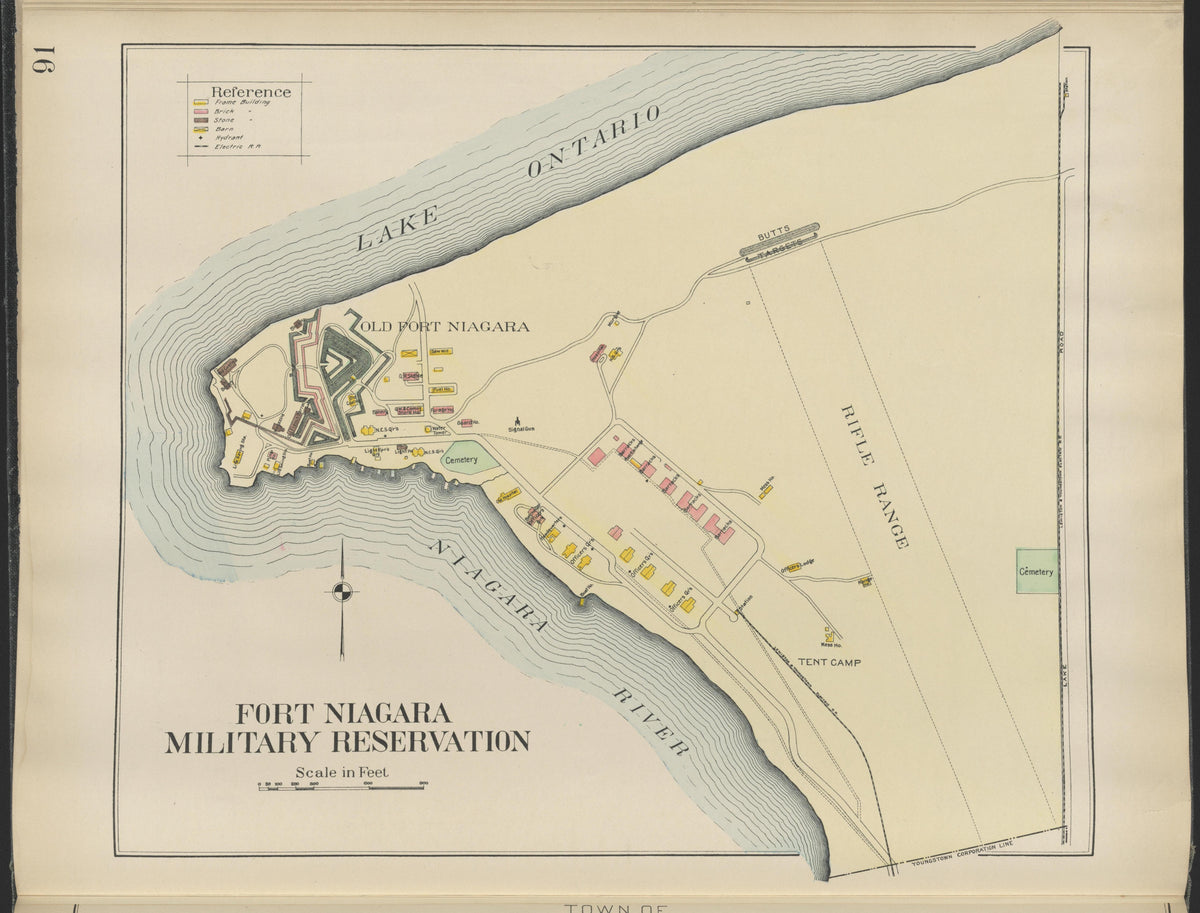 Image 37 of New Century Atlas, Niagara County, New York from New Century Atlas, Niagara County, New York : from Government Surveys, Official Records and General Compilations and Notations 1908 by Relic Map Company
