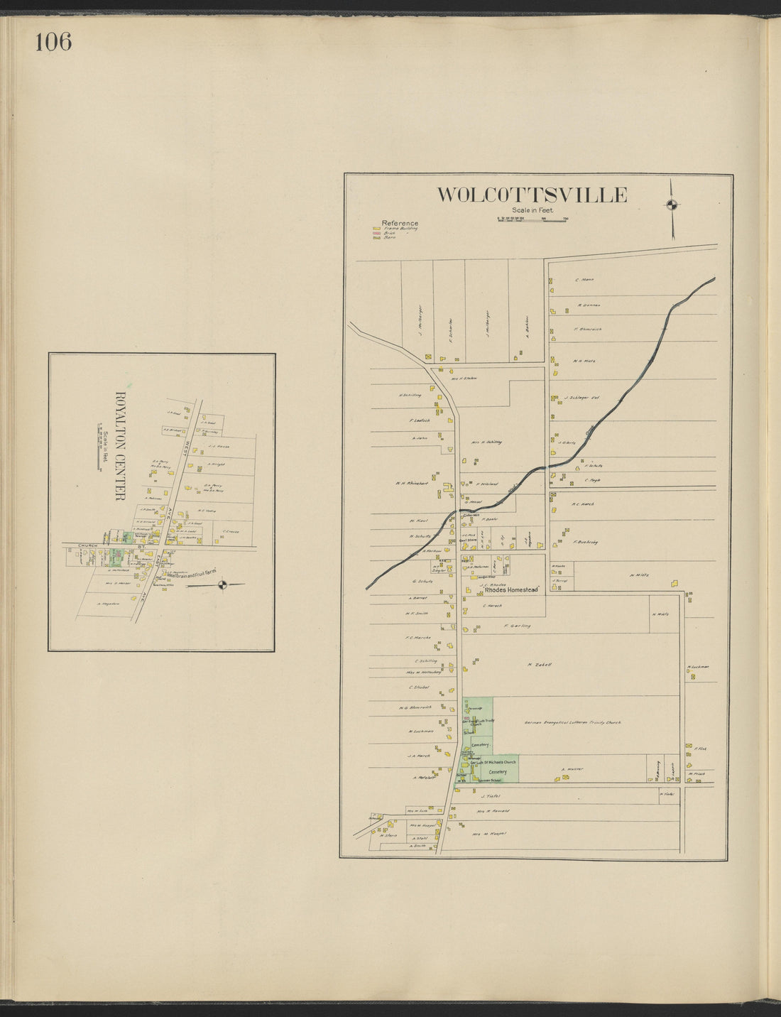 This old map of New York, New York (State), Niagara County,  was created by Century Map Company|Ogden, L. J. G.|Westgard, William in 1908