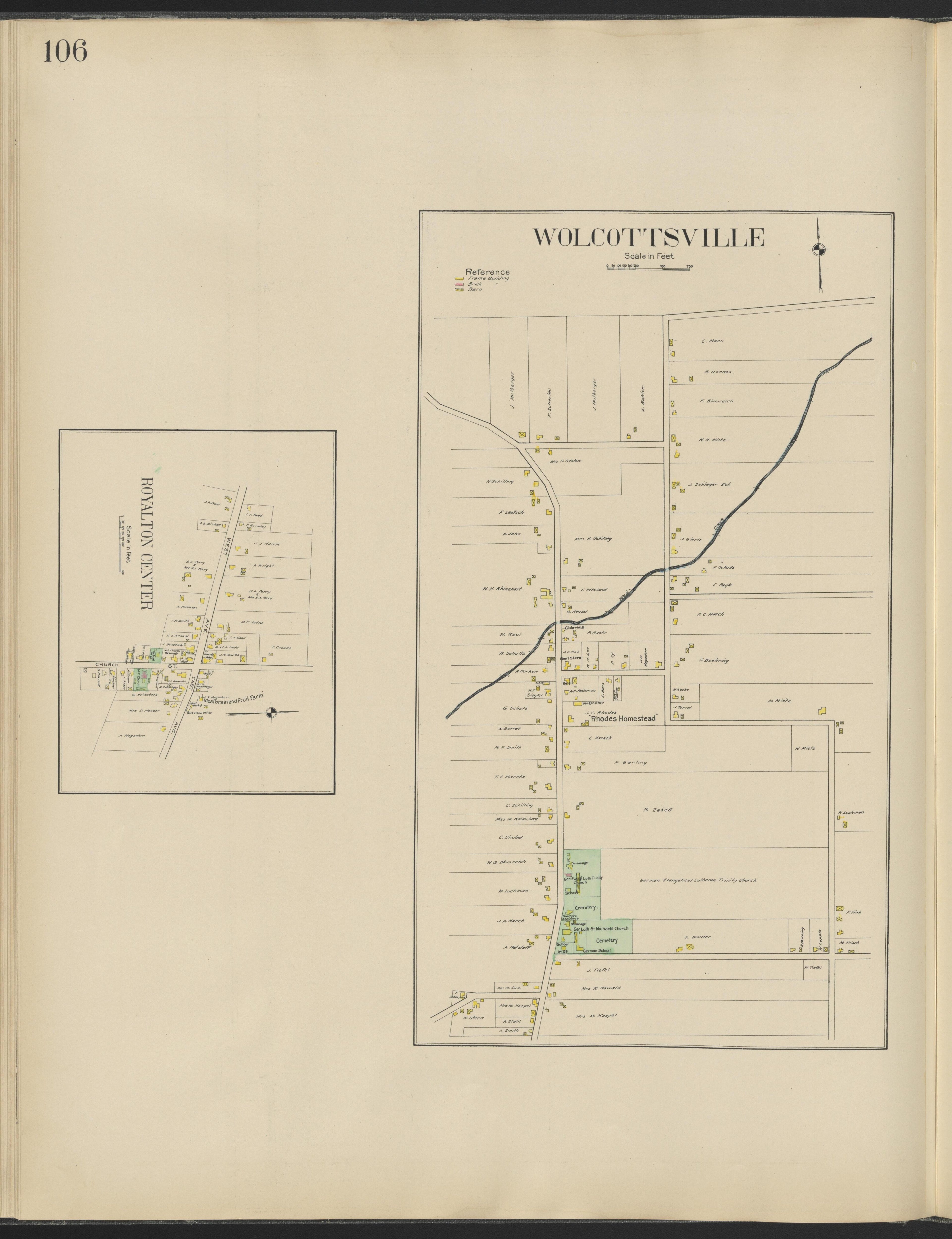 Image 48 of New Century Atlas, Niagara County, New York from New Century Atlas, Niagara County, New York : from Government Surveys, Official Records and General Compilations and Notations 1908 by Relic Map Company