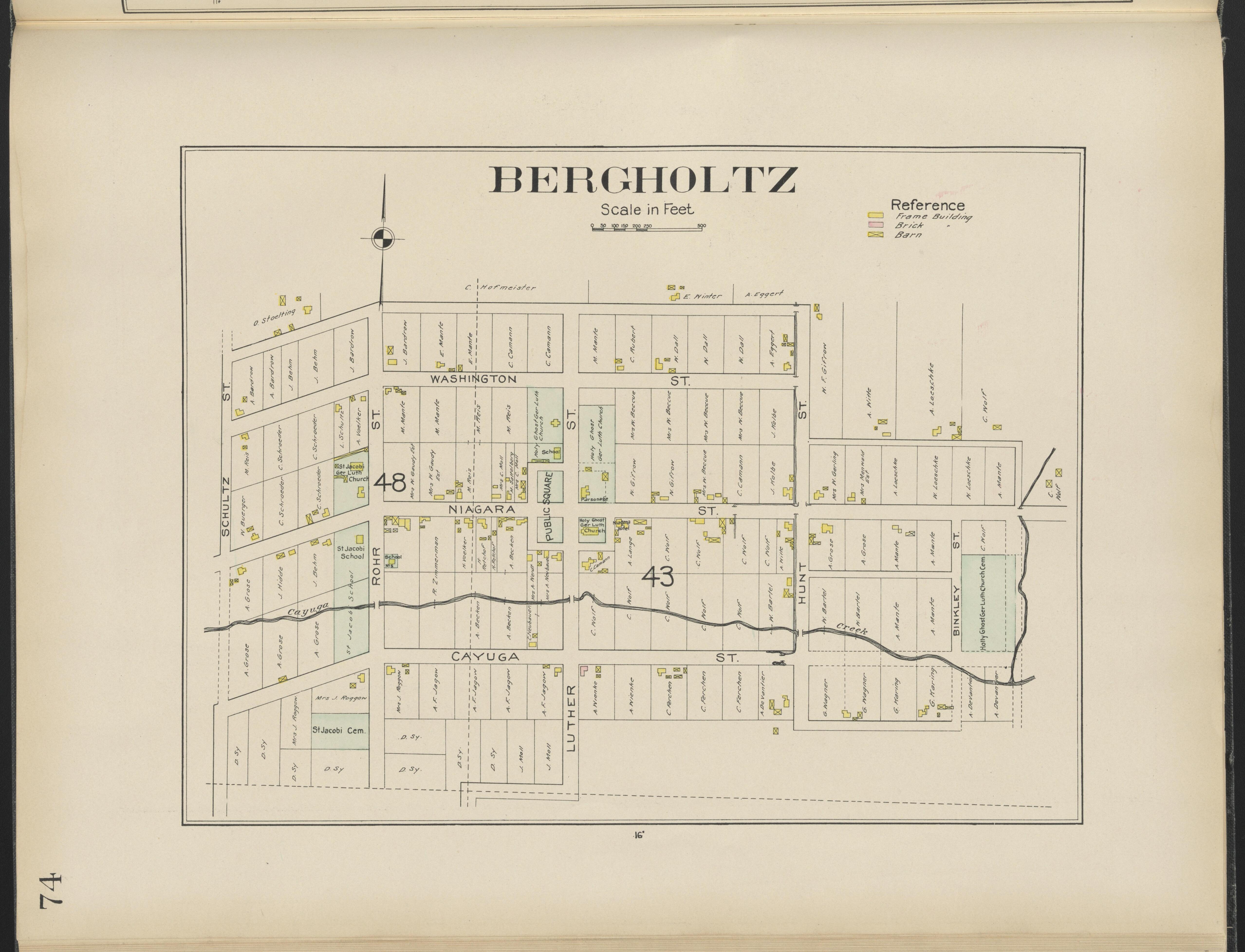 This old map of New York, New York (State), Niagara County,  was created by Century Map Company|Ogden, L. J. G.|Westgard, William in 1908
