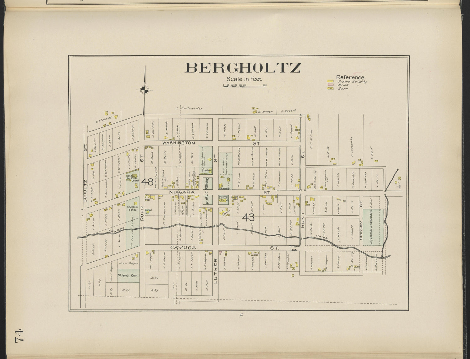 This old map of New York, New York (State), Niagara County,  was created by Century Map Company|Ogden, L. J. G.|Westgard, William in 1908