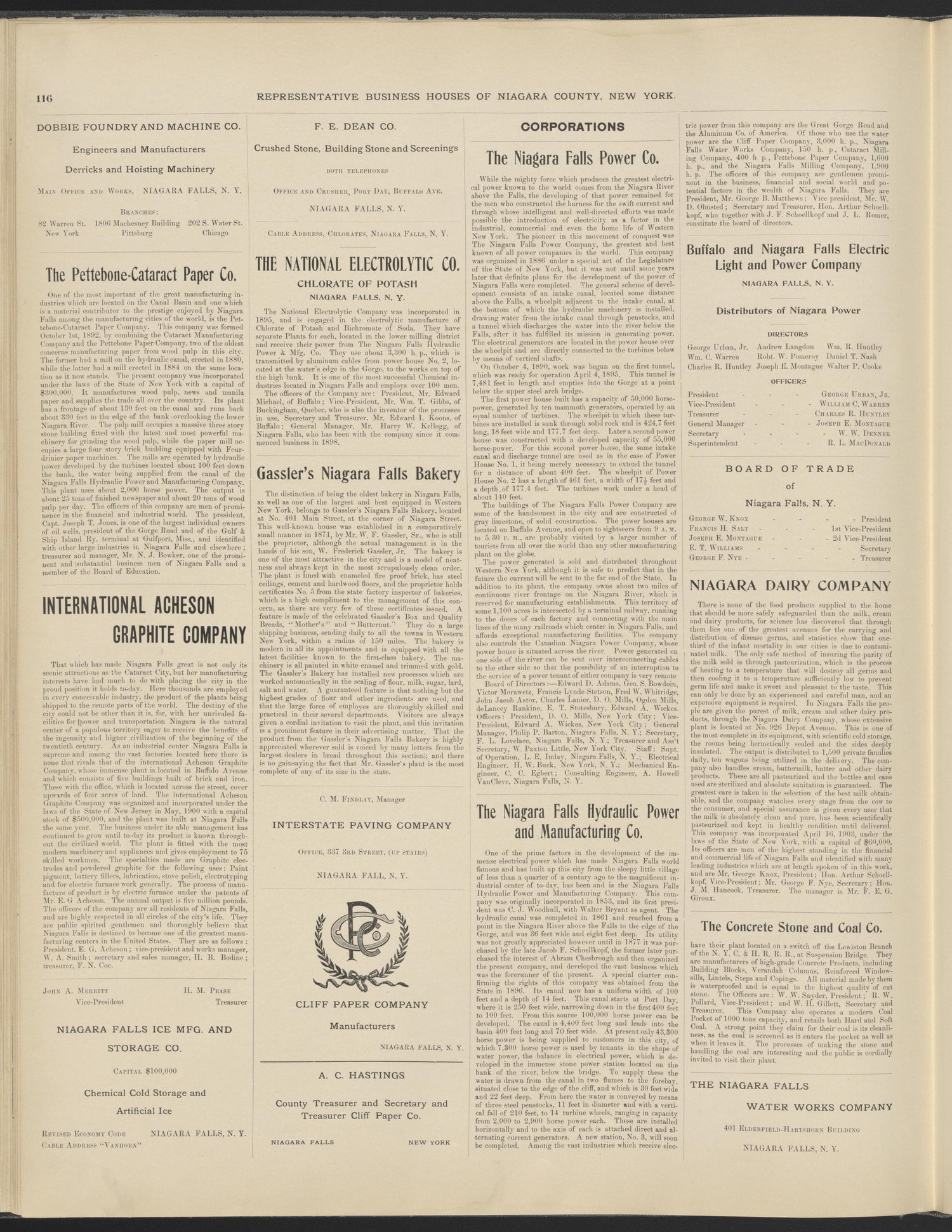This old map of New York, New York (State), Niagara County,  was created by Century Map Company|Ogden, L. J. G.|Westgard, William in 1908