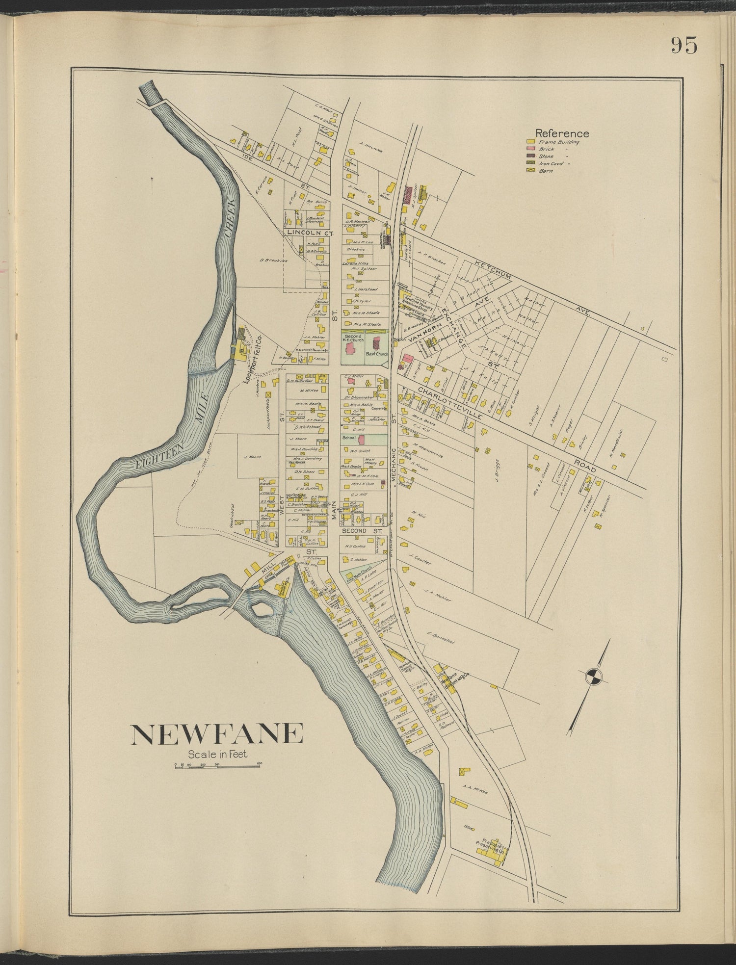 Image 40 of New Century Atlas, Niagara County, New York from New Century Atlas, Niagara County, New York : from Government Surveys, Official Records and General Compilations and Notations 1908 by Relic Map Company