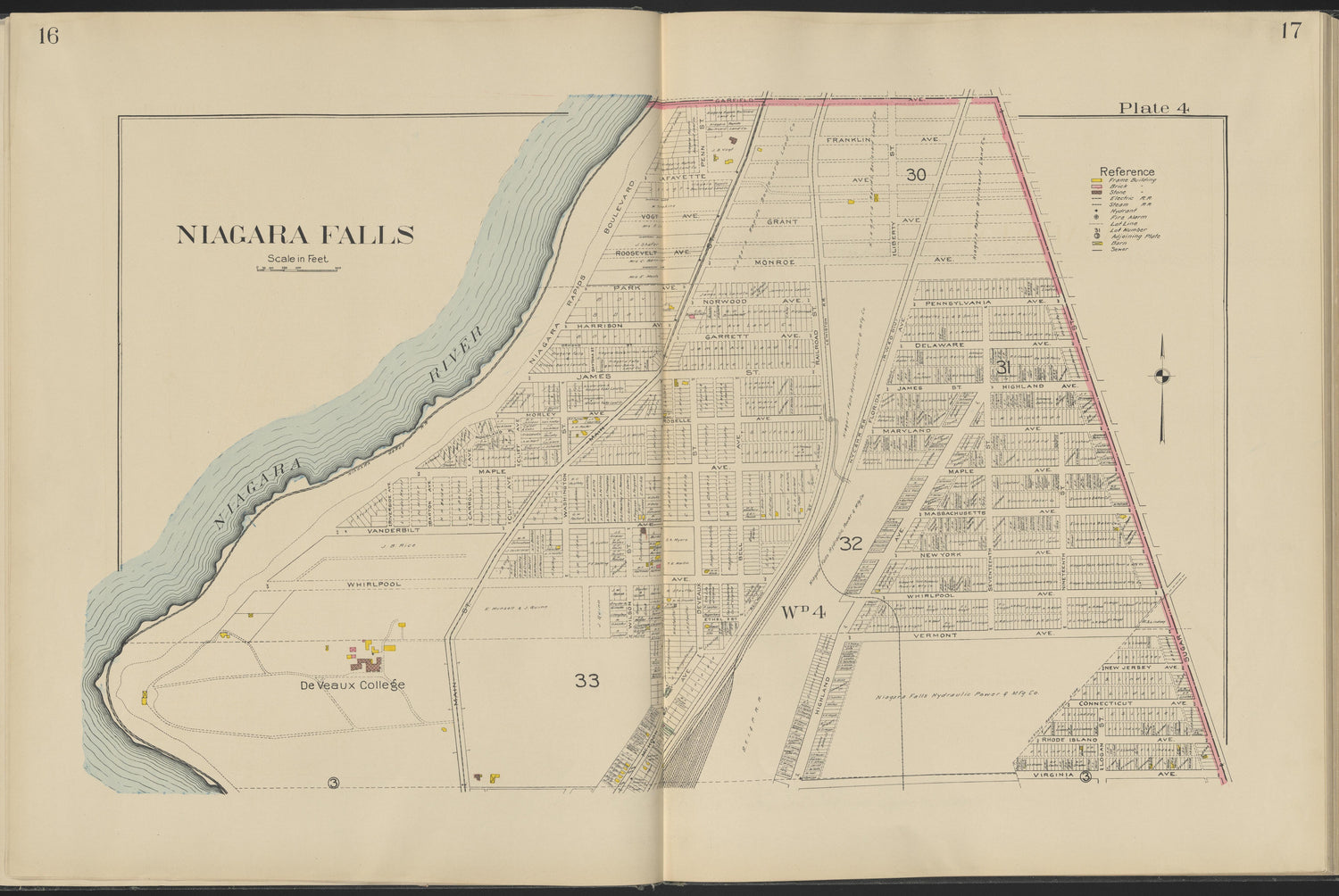 Image 7 of New Century Atlas, Niagara County, New York from New Century Atlas, Niagara County, New York : from Government Surveys, Official Records and General Compilations and Notations 1908 by Relic Map Company