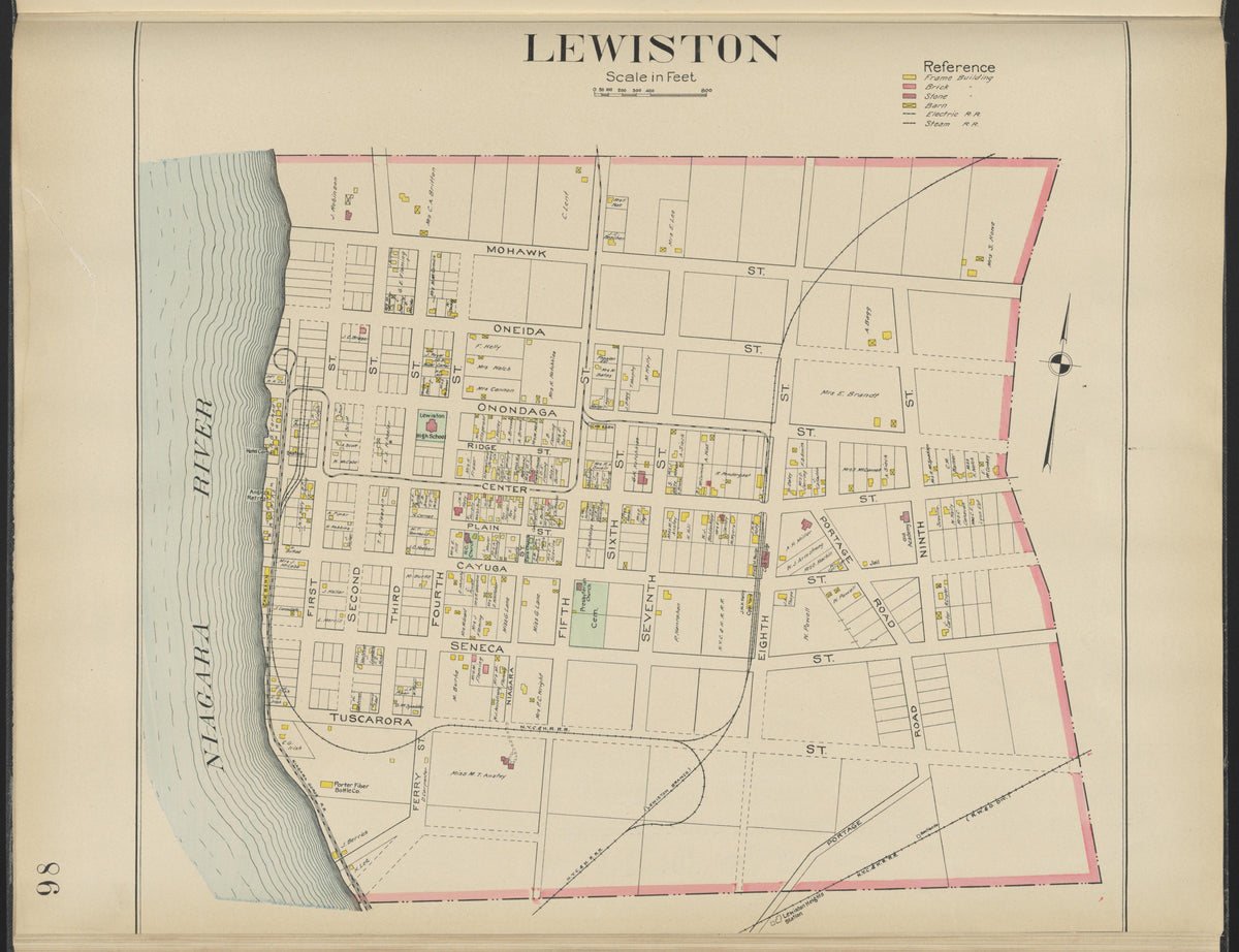 Image 42 of New Century Atlas, Niagara County, New York from New Century Atlas, Niagara County, New York : from Government Surveys, Official Records and General Compilations and Notations 1908 by Relic Map Company