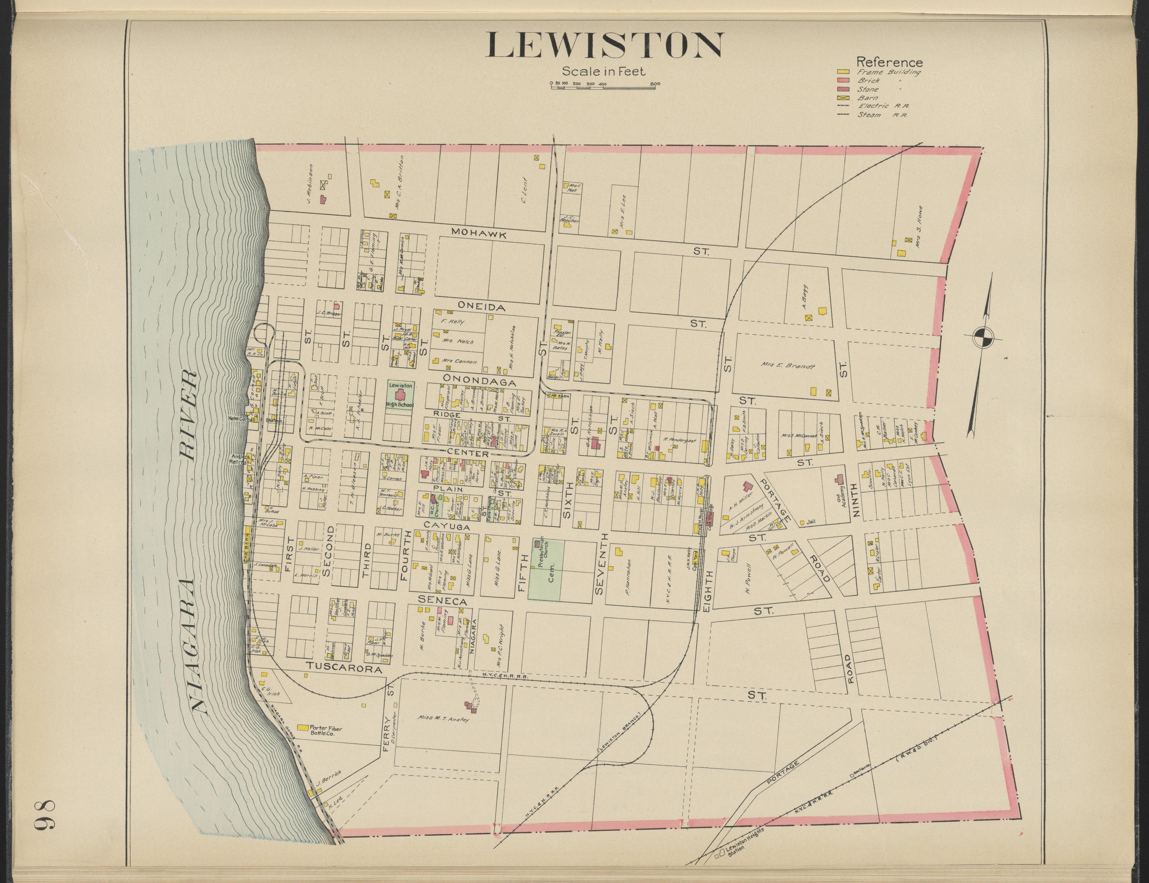 Image 42 of New Century Atlas, Niagara County, New York from New Century Atlas, Niagara County, New York : from Government Surveys, Official Records and General Compilations and Notations 1908 by Relic Map Company