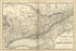 Map of the Eastern Part of the Province of Ontario from Rand McNally & Co&