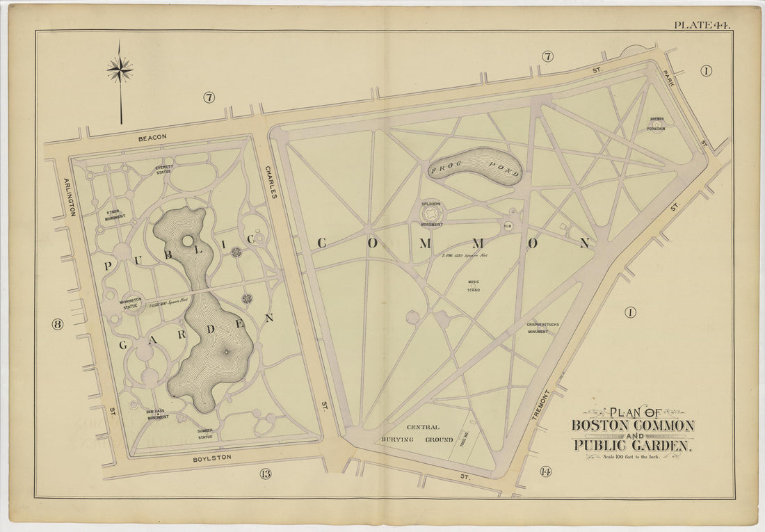 This old map of Boston, Massachusetts, Roxbury, , West Roxbury was created by Bromley, George Washington|Bromley, Walter Scott|G.W. Bromley &amp; Co in 1895