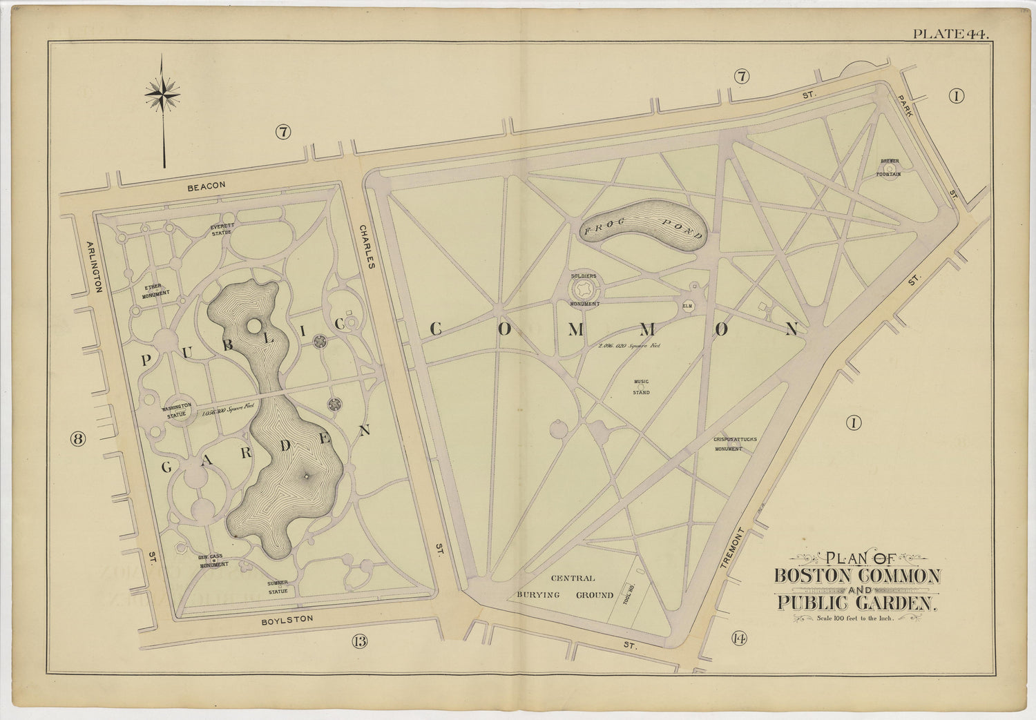 This old map of Boston, Massachusetts, Roxbury, , West Roxbury was created by Bromley, George Washington|Bromley, Walter Scott|G.W. Bromley &amp; Co in 1895