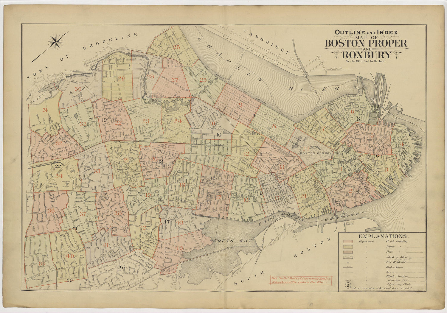 This old map of Boston, Massachusetts, Roxbury, , West Roxbury was created by Bromley, George Washington|Bromley, Walter Scott|G.W. Bromley &amp; Co in 1895