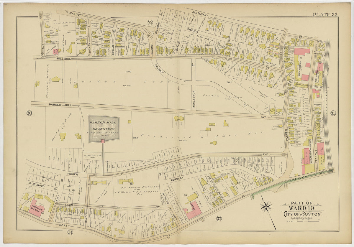 Image 39 of Atlas of the City of Boston from Atlas of the City of Boston : from Actual Surveys and Official Plans 1895 by Relic Map Company