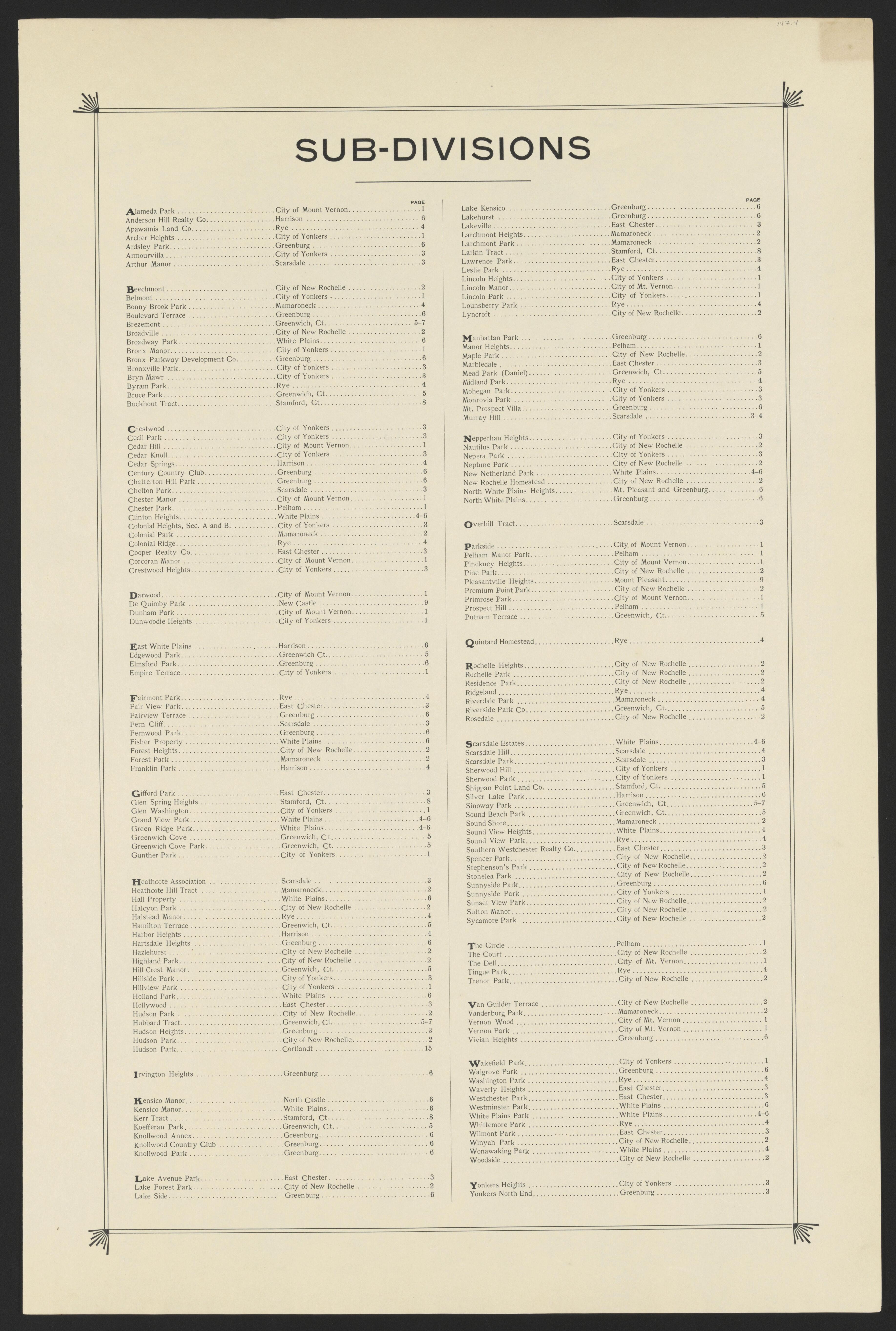 Image 4 of Atlas of the Rural Country District North of New York City, Embracing the Entire Westchester County, New York from Atlas of the Rural Country District North of New York City, Embracing the Entire Westchester County, New York : Also a Portio... by Relic Map Company