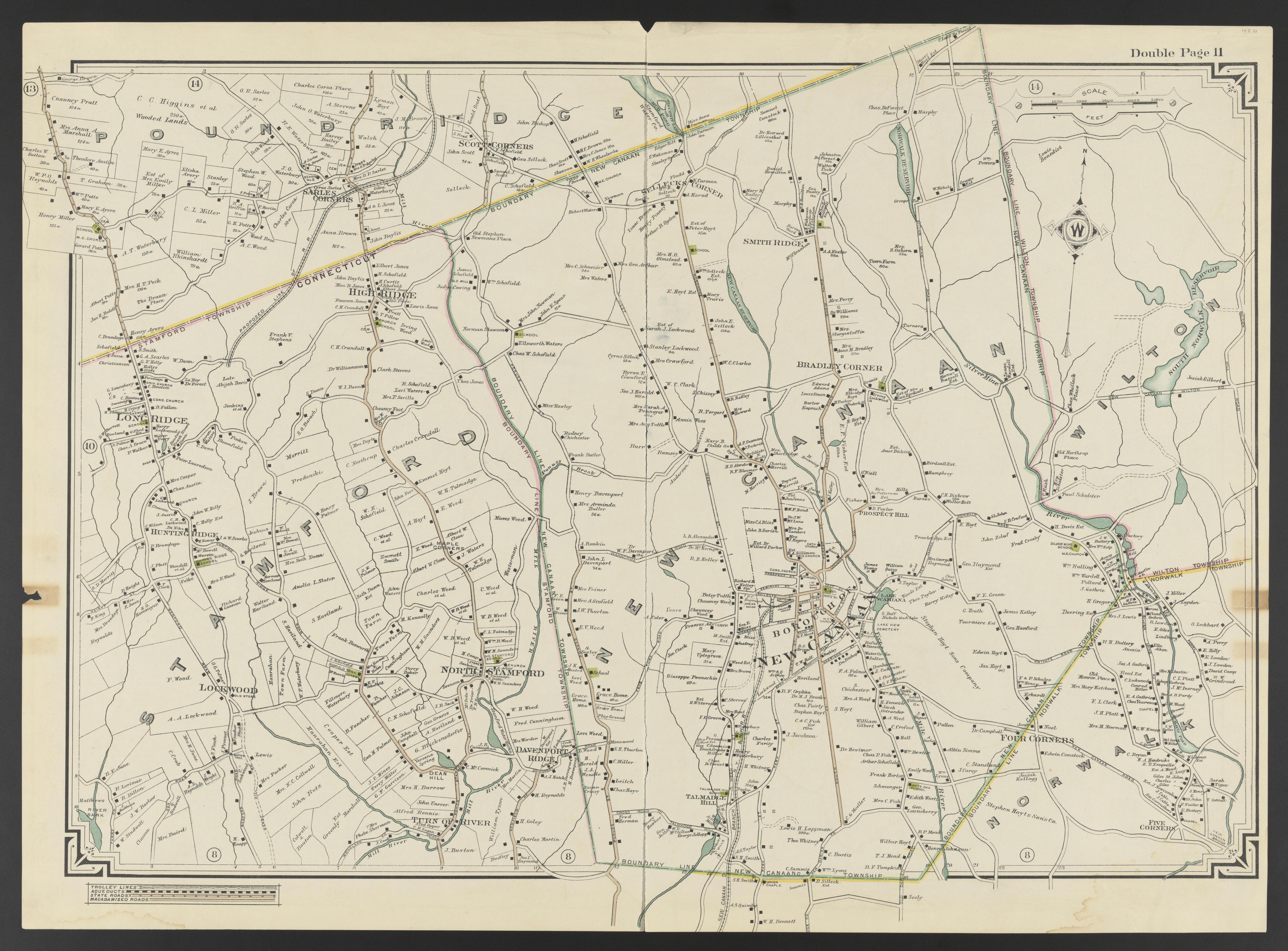 Image 17 of Atlas of the Rural Country District North of New York City, Embracing the Entire Westchester County, New York from Atlas of the Rural Country District North of New York City, Embracing the Entire Westchester County, New York : Also a Porti... by Relic Map Company