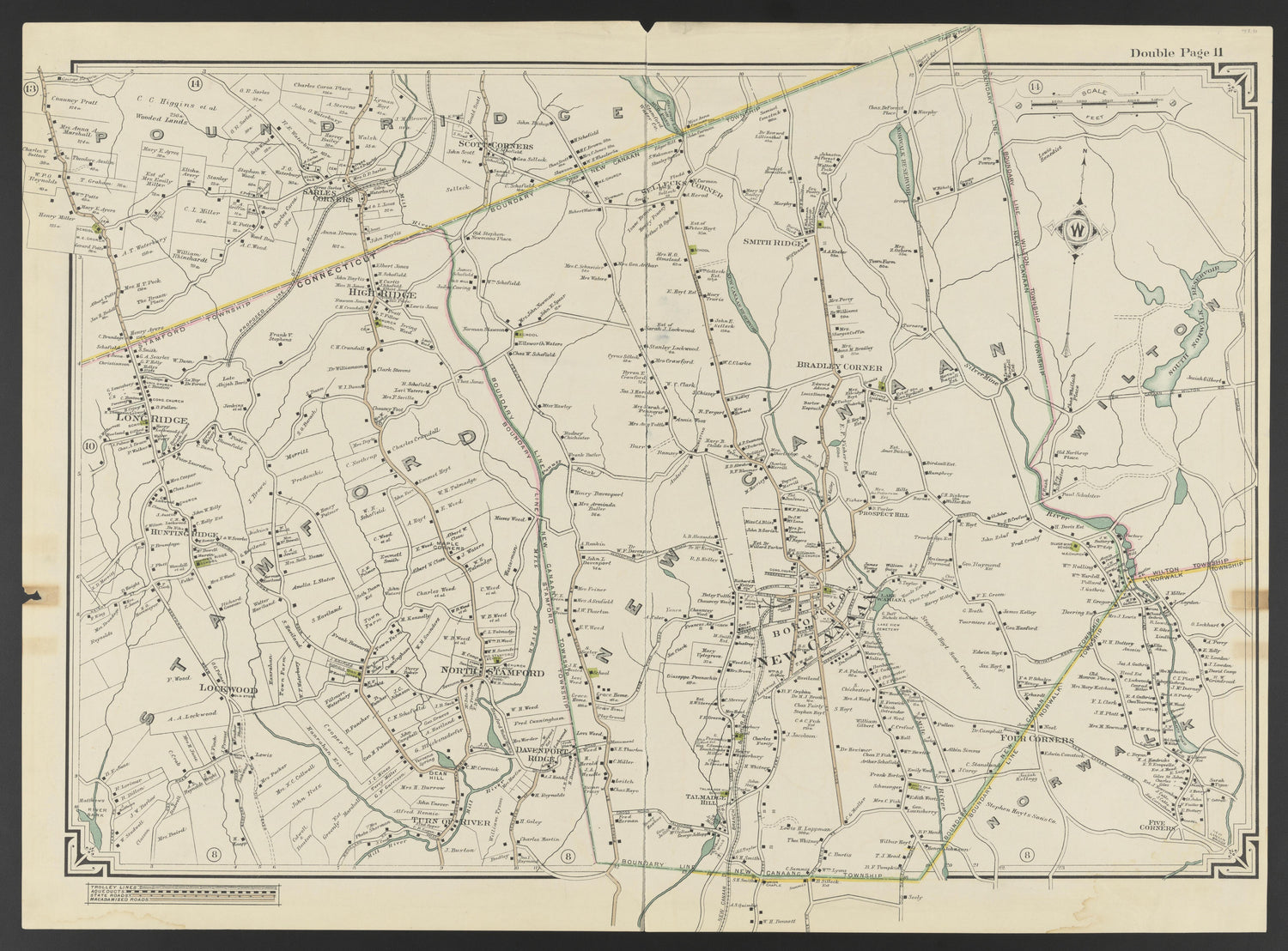 Image 17 of Atlas of the Rural Country District North of New York City, Embracing the Entire Westchester County, New York from Atlas of the Rural Country District North of New York City, Embracing the Entire Westchester County, New York : Also a Porti... by Relic Map Company