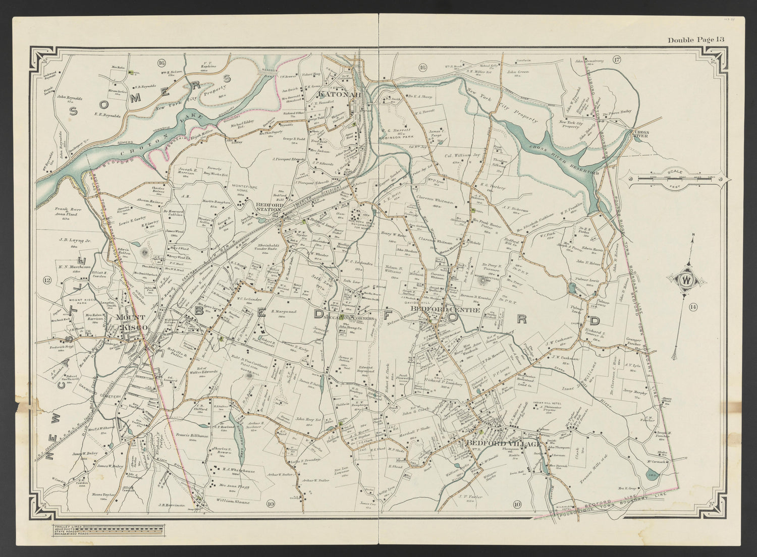 This old map of Connecticut, New York, , Westchester County was created by Hyde, E. Belcher in 1908