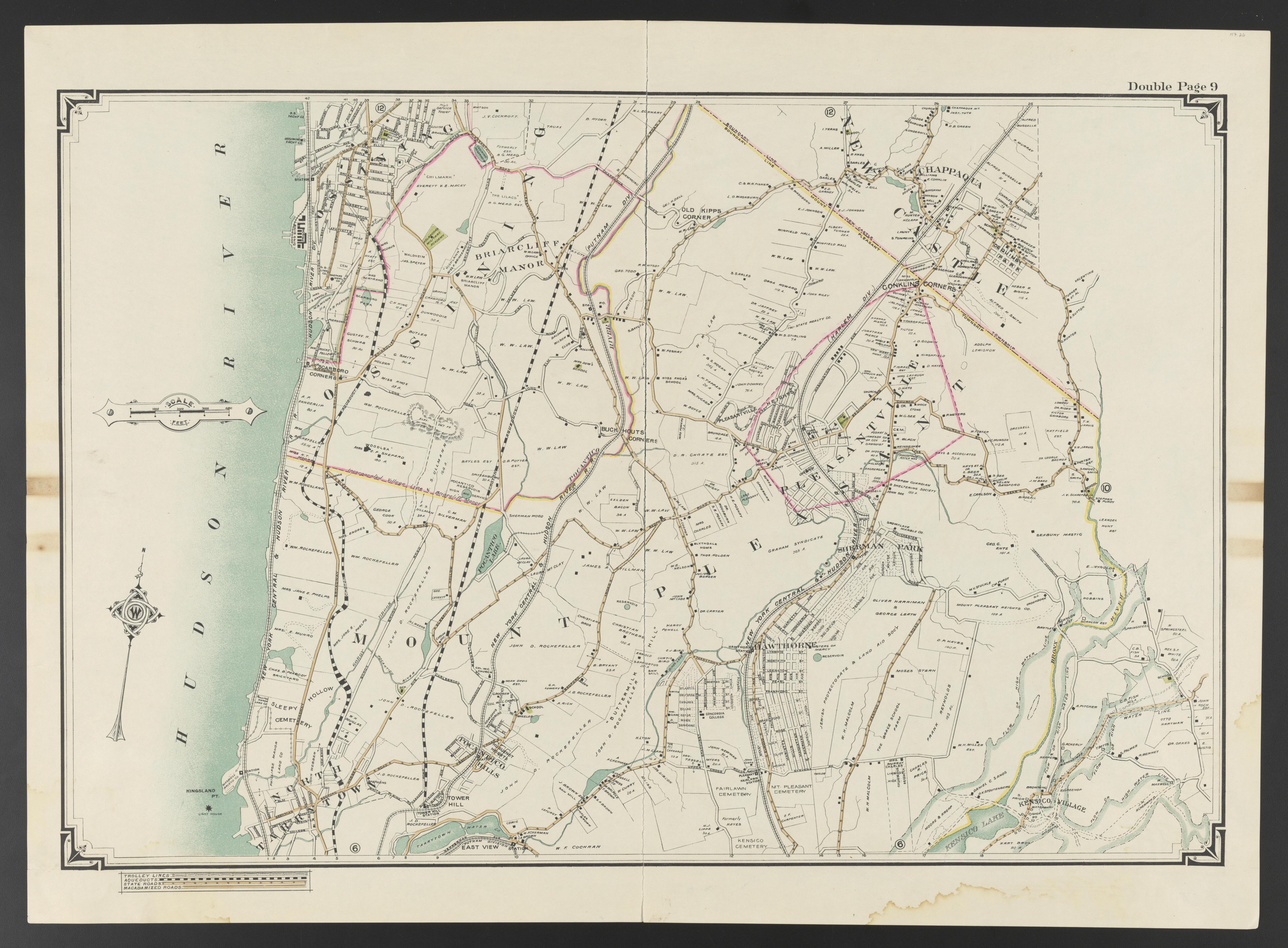 This old map of Connecticut, New York, , Westchester County was created by Hyde, E. Belcher in 1908