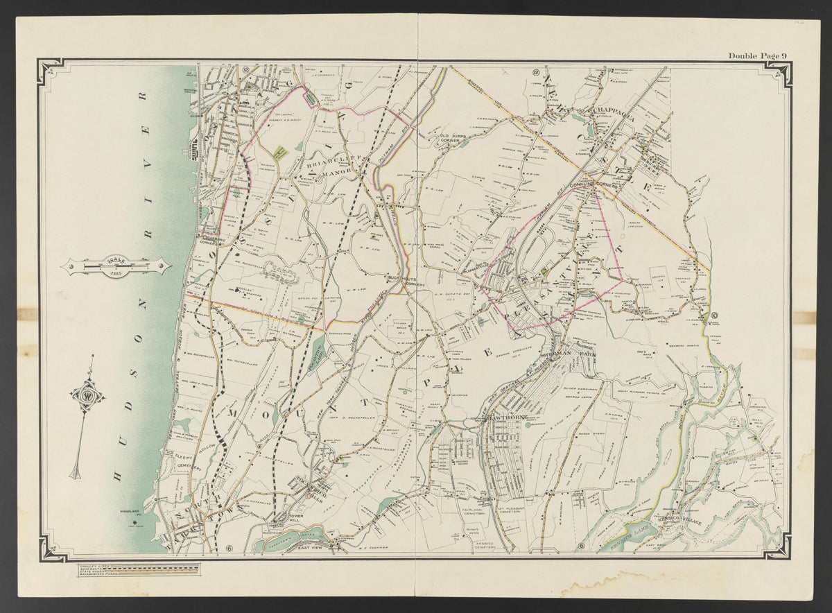 Image 15 of Atlas of the Rural Country District North of New York City, Embracing the Entire Westchester County, New York from Atlas of the Rural Country District North of New York City, Embracing the Entire Westchester County, New York : Also a Porti... by Relic Map Company