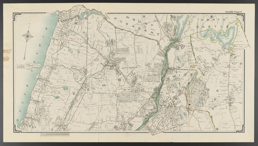 This old map of Connecticut, New York, , Westchester County was created by Hyde, E. Belcher in 1908